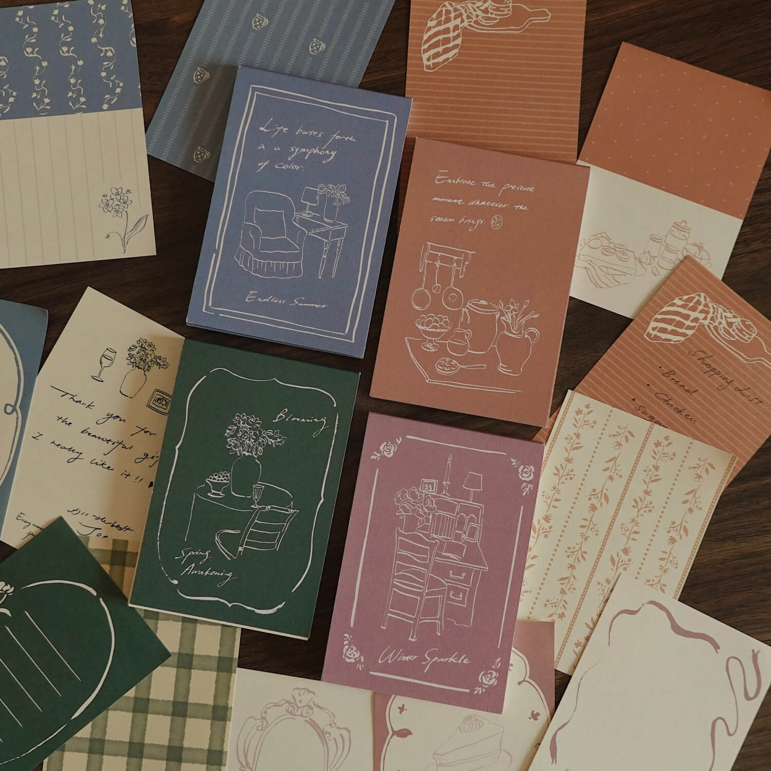 Square Studio Quartet Memo Pad
