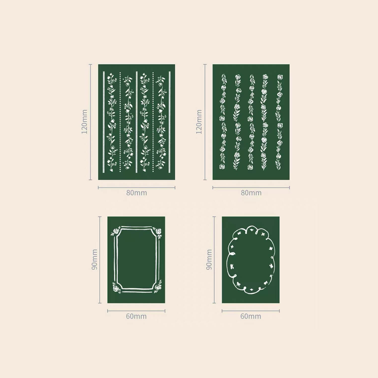 Square Studio Quartet Stamp