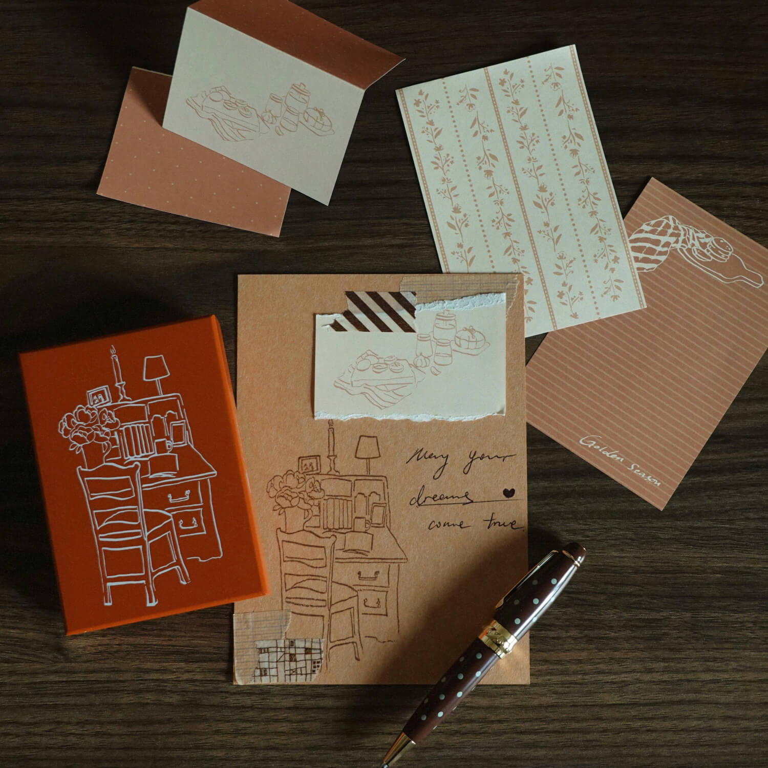 Square Studio Quartet Stamp Set