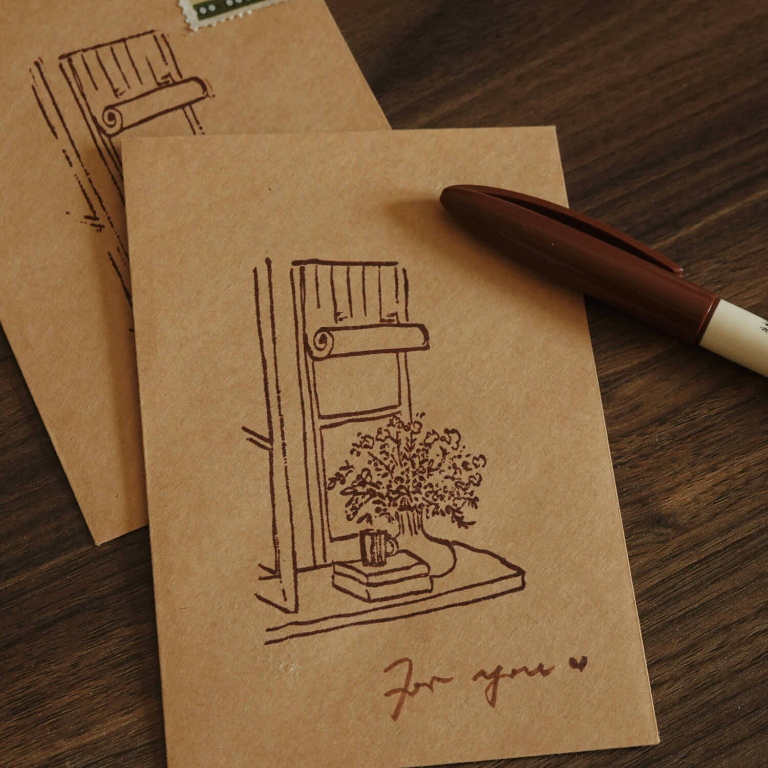 Square Studio Quartet Stamp Set