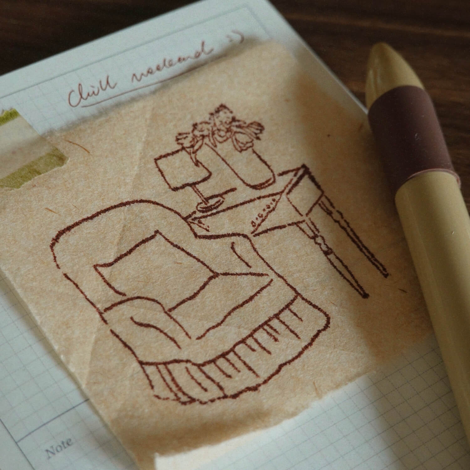 Square Studio Quartet Stamp Set