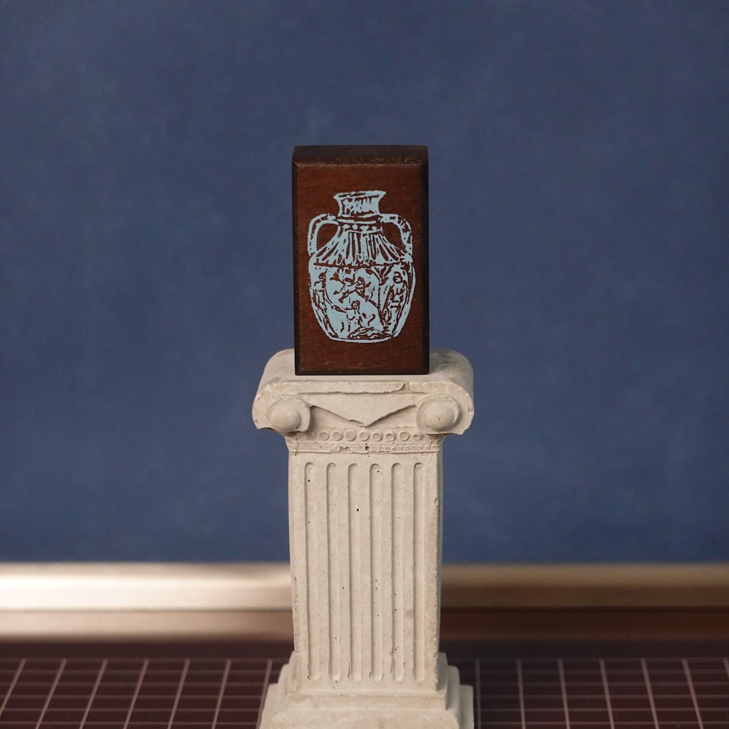 Square Studio Rome Series Wooden Stamp Set – Roman Pottery Jars
