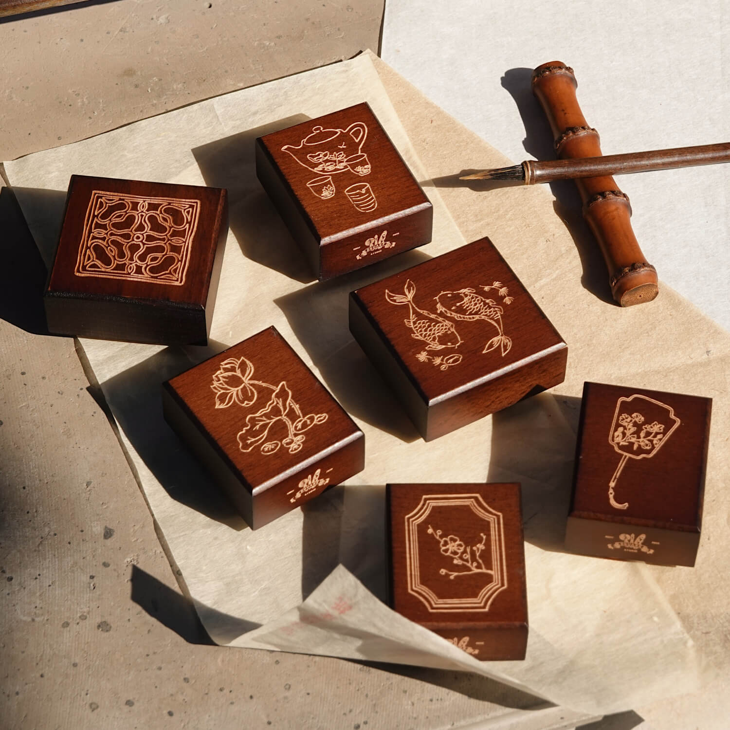Square Studio Suzhou Collection Stamp Set