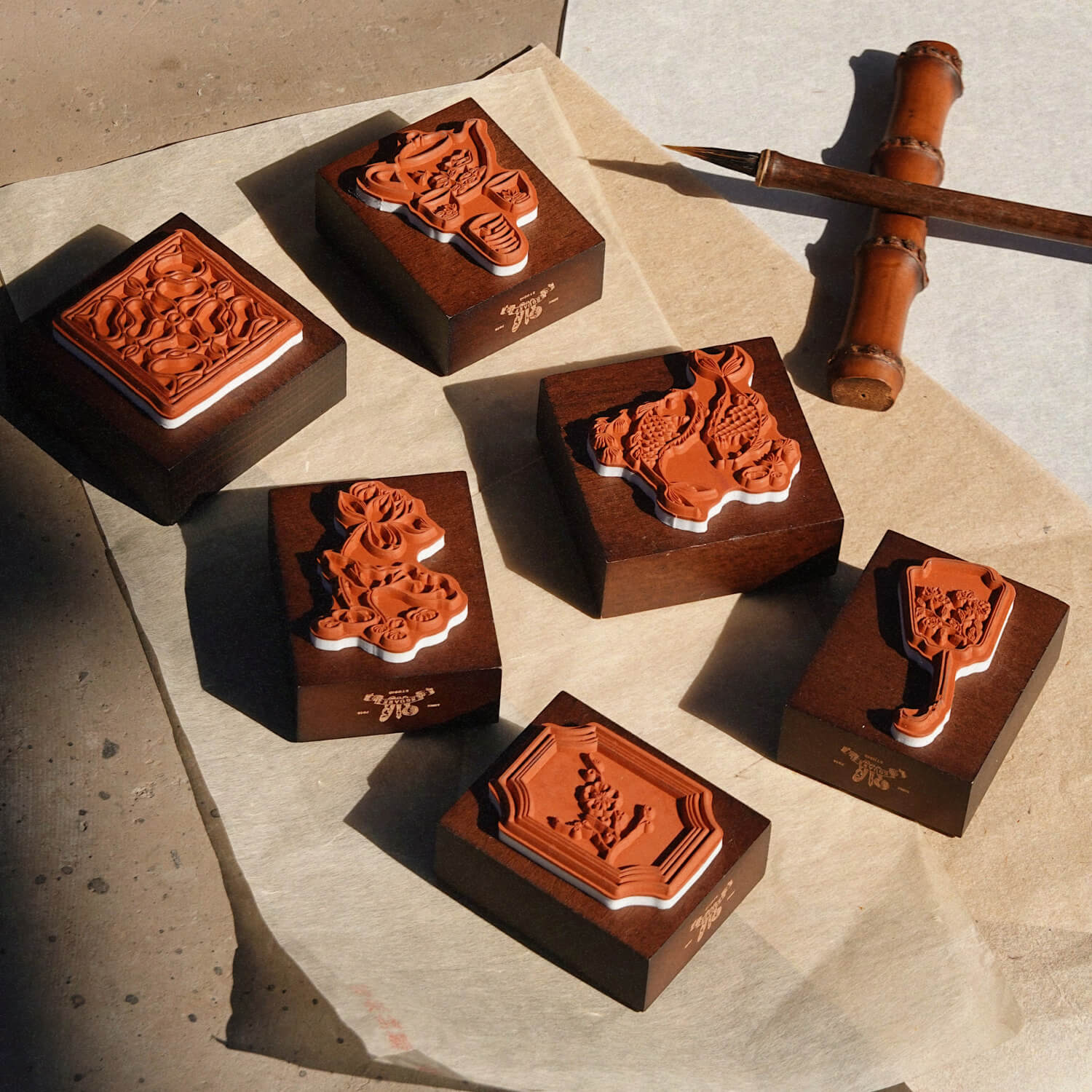 Square Studio Suzhou Collection Stamp Set