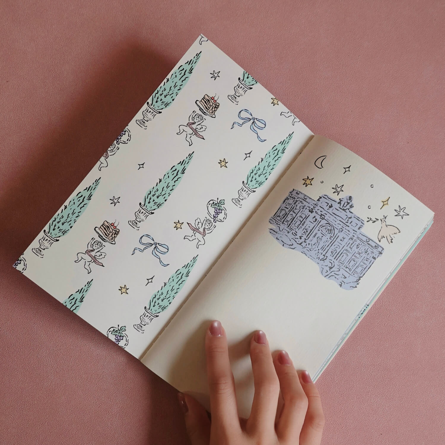 Square Studio Traveler's Notebook Insert -  Rome Series