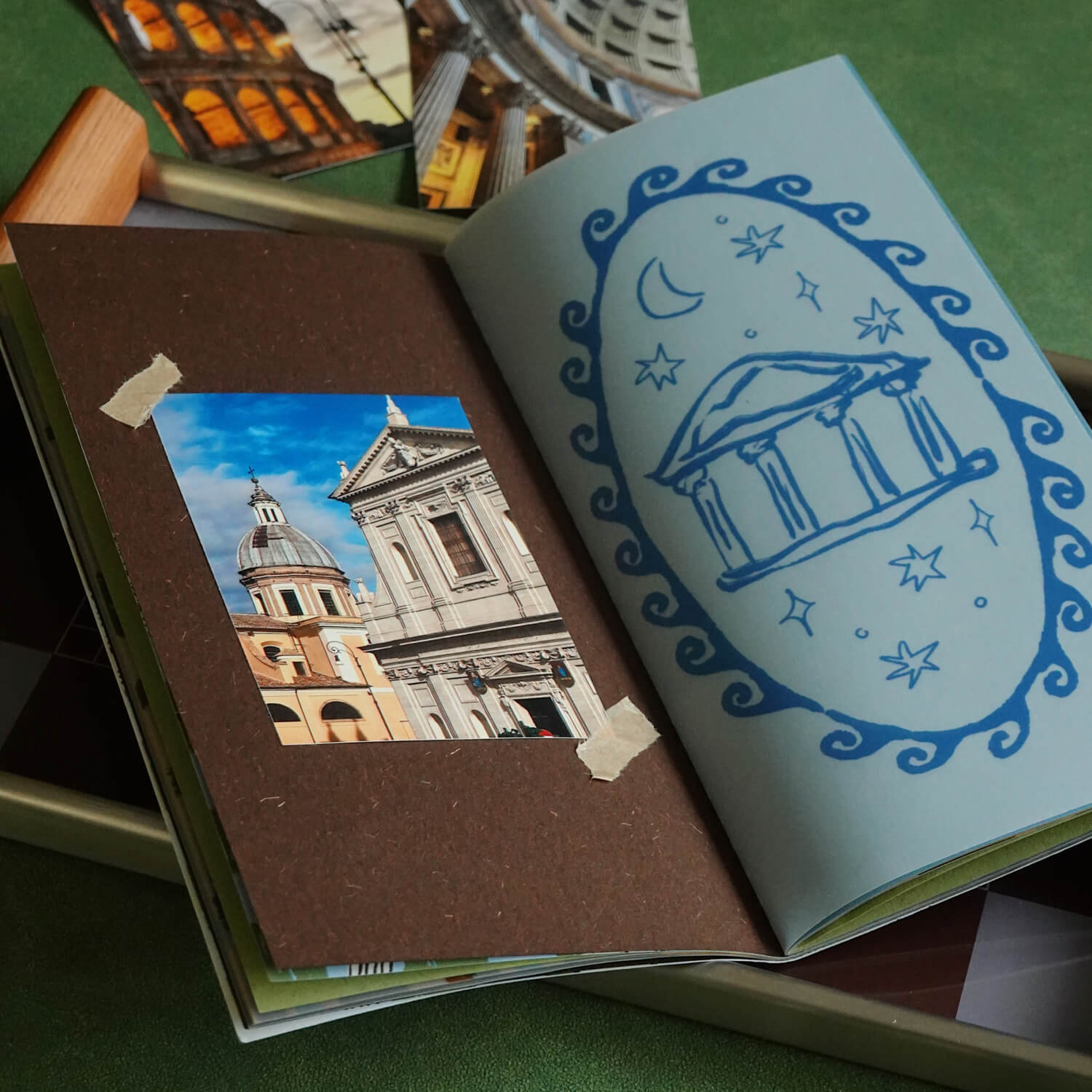 Square Studio Traveler's Notebook Insert -  Rome Series