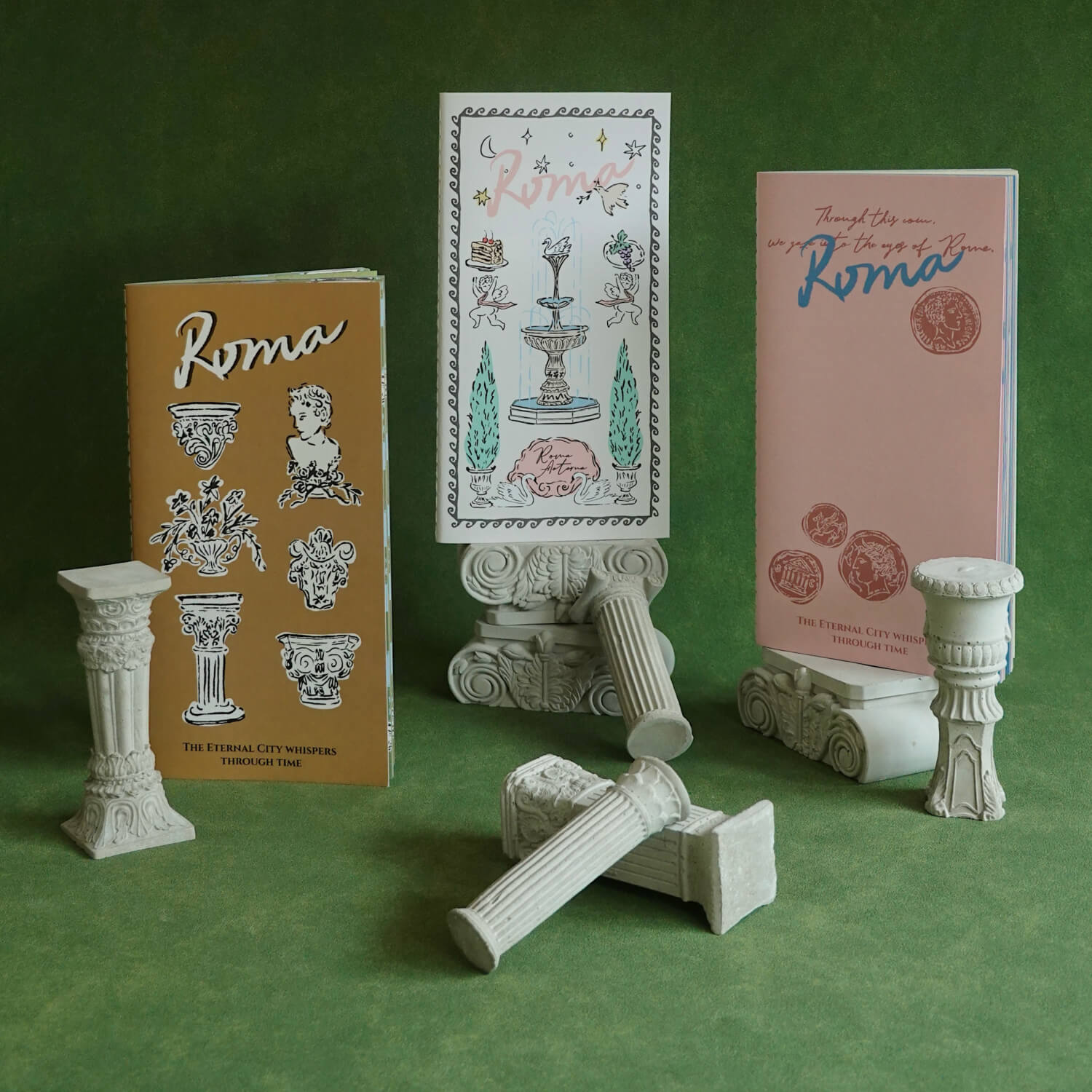 Square Studio Traveler's Notebook Insert -  Rome Series