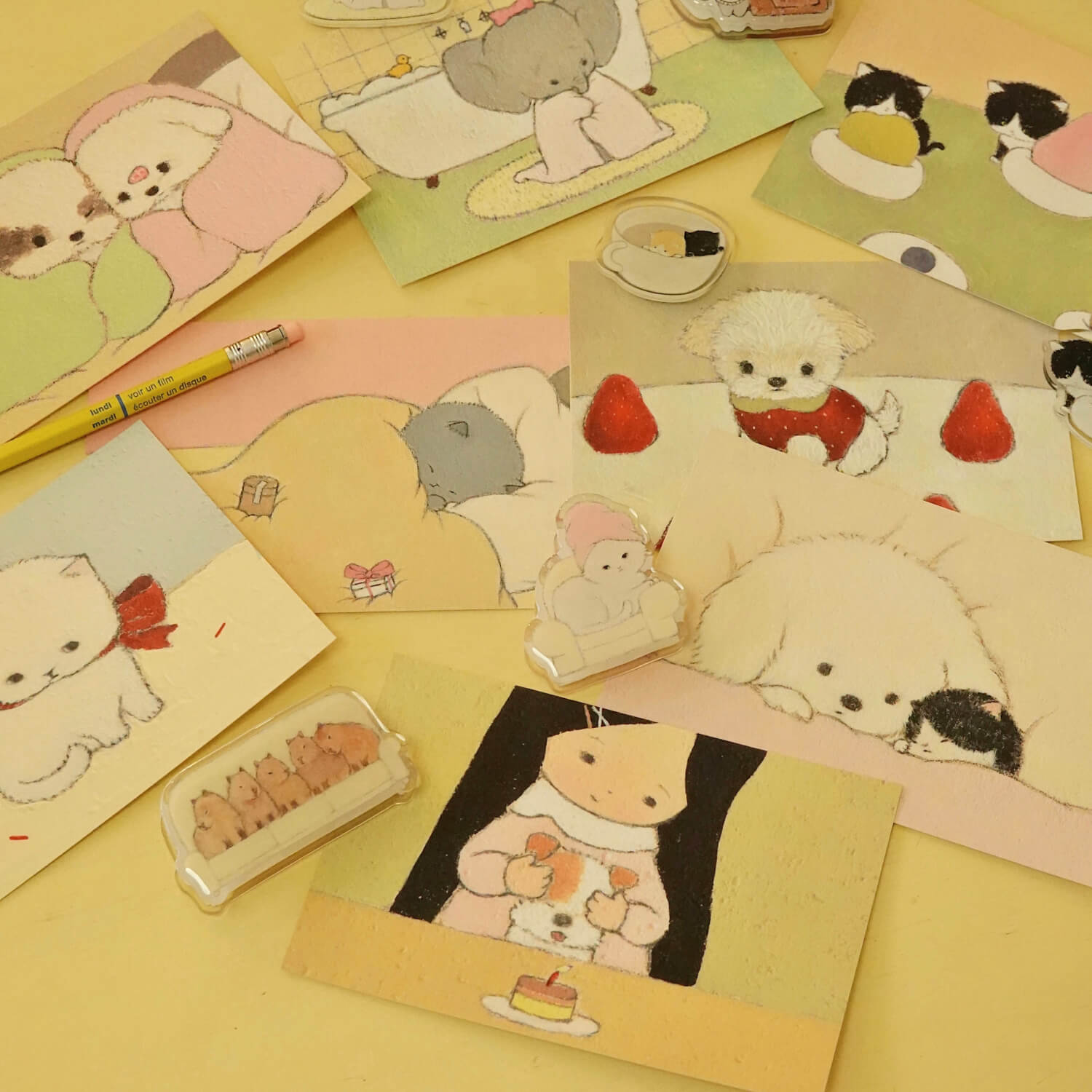 Square Studio × Pige Postcard