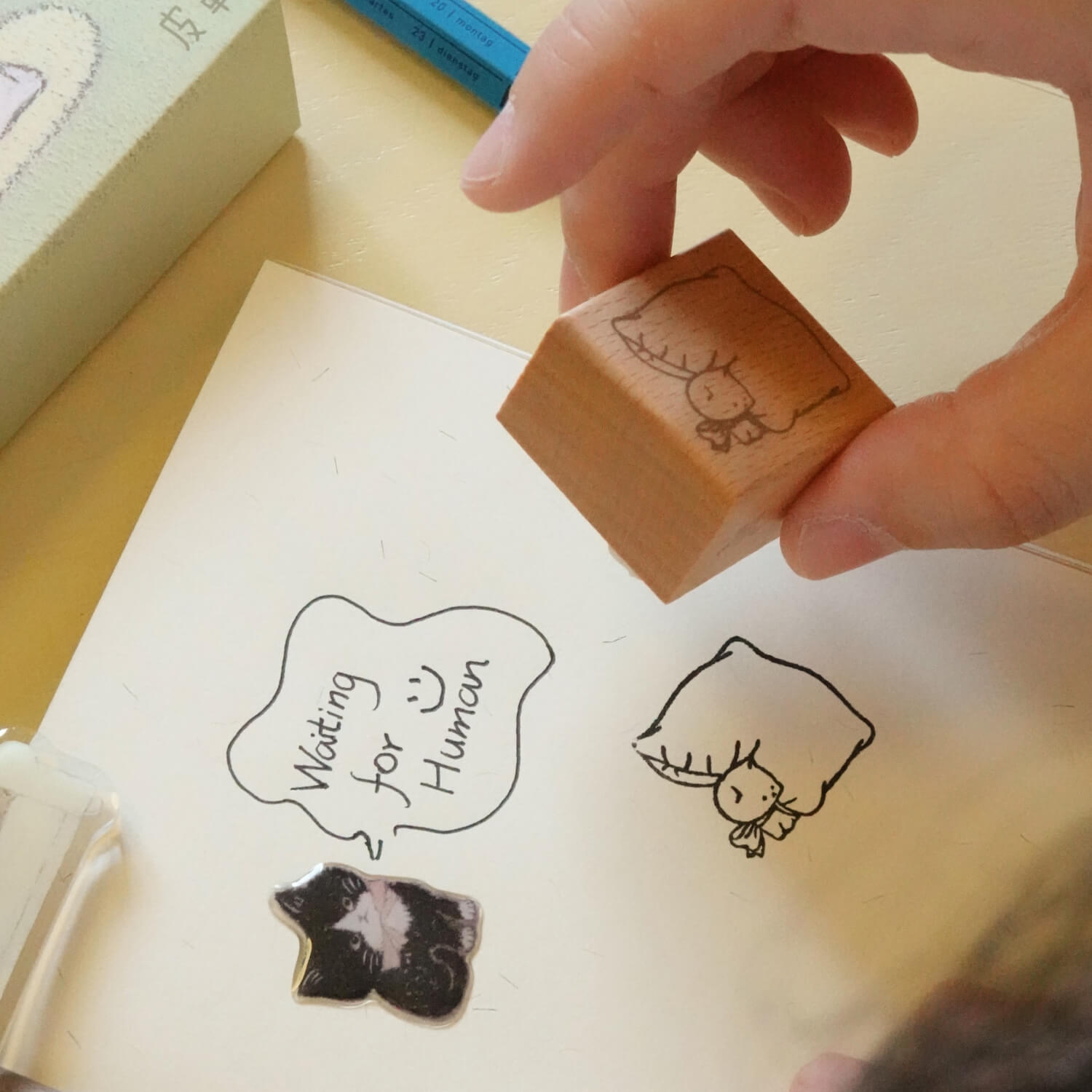 Square Studio × Pige Stamp Set
