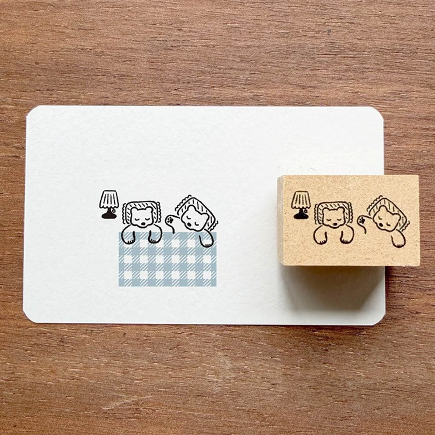 Stamp Marche Label Companion Stamp – Blanket Bears