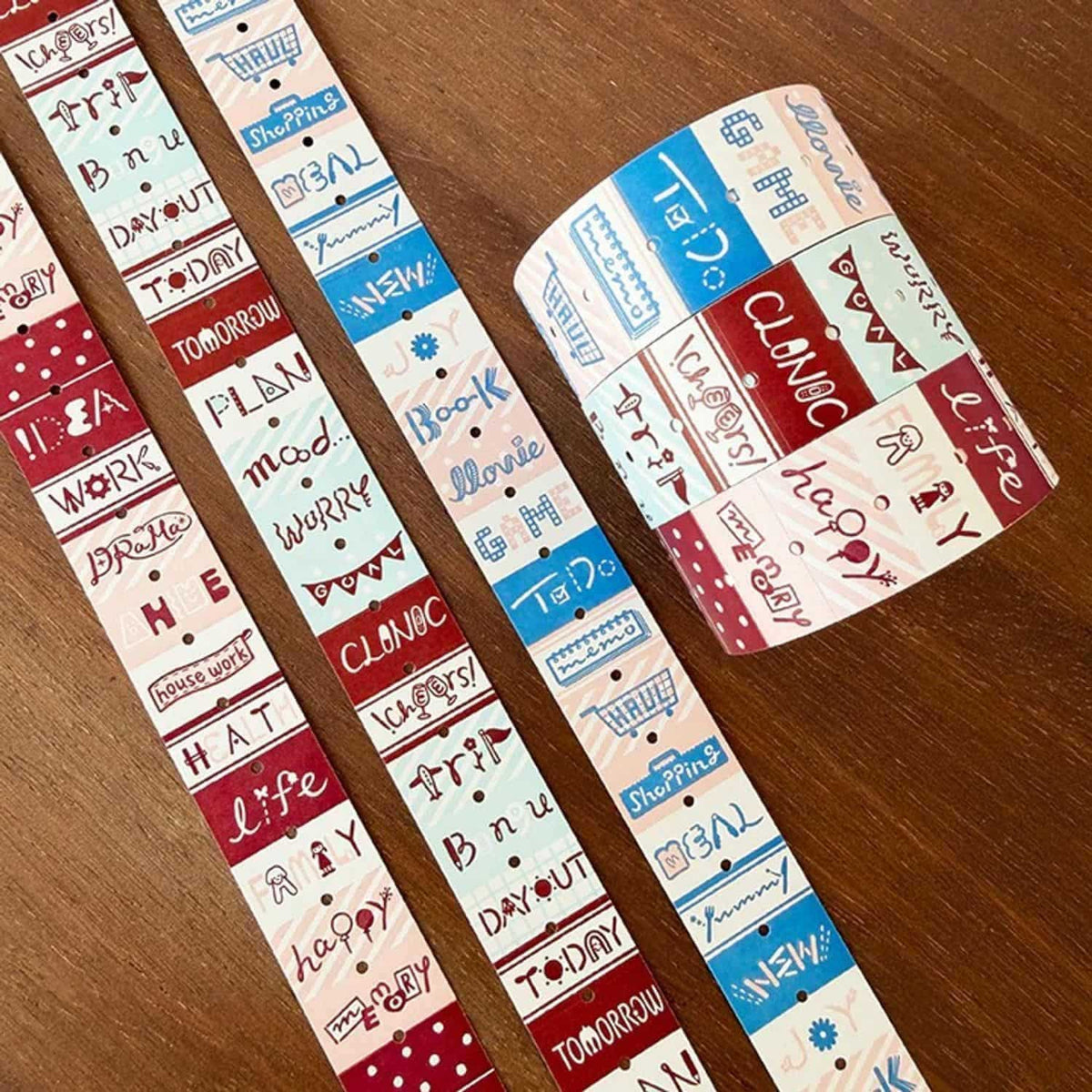 Stamp Marche Label Stickers – Typography Headings TODAY
