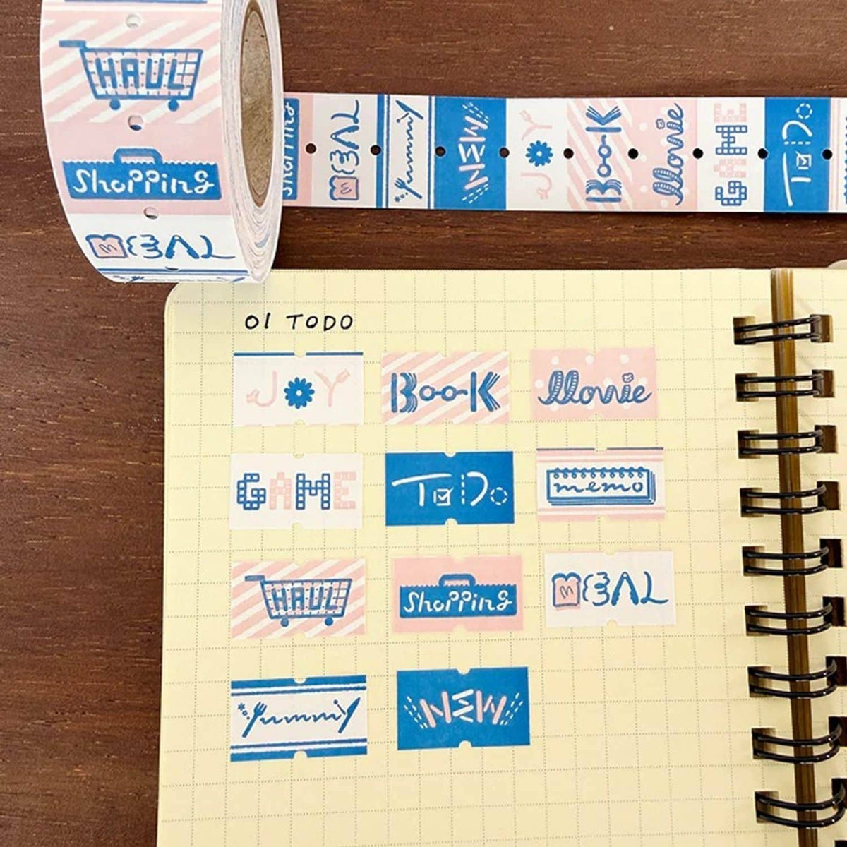 Stamp Marche Label Stickers – Typography Headings TODO