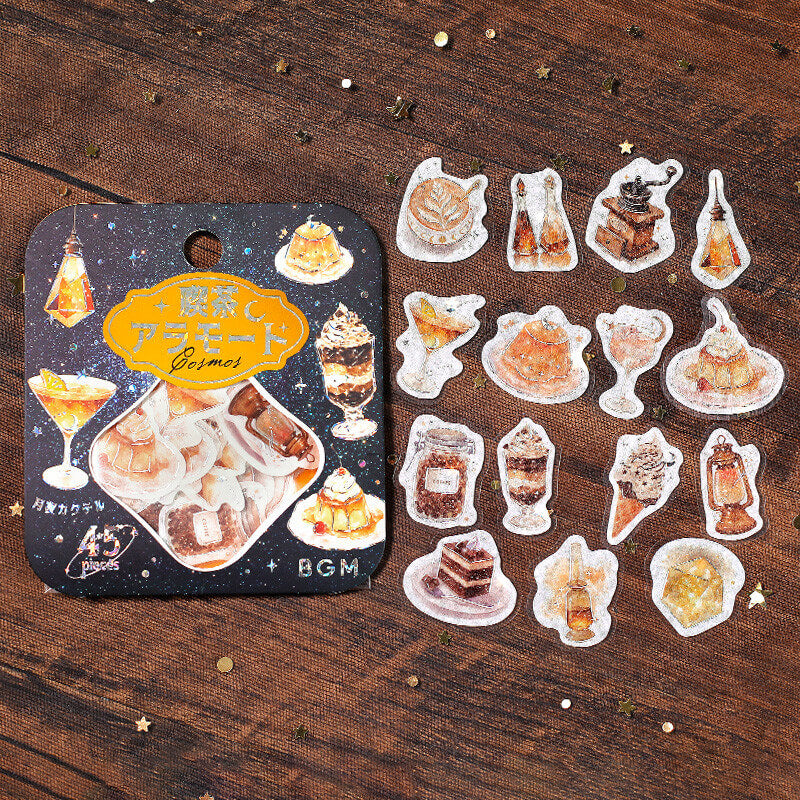 BGM Flake Stickers – Café à la Mode