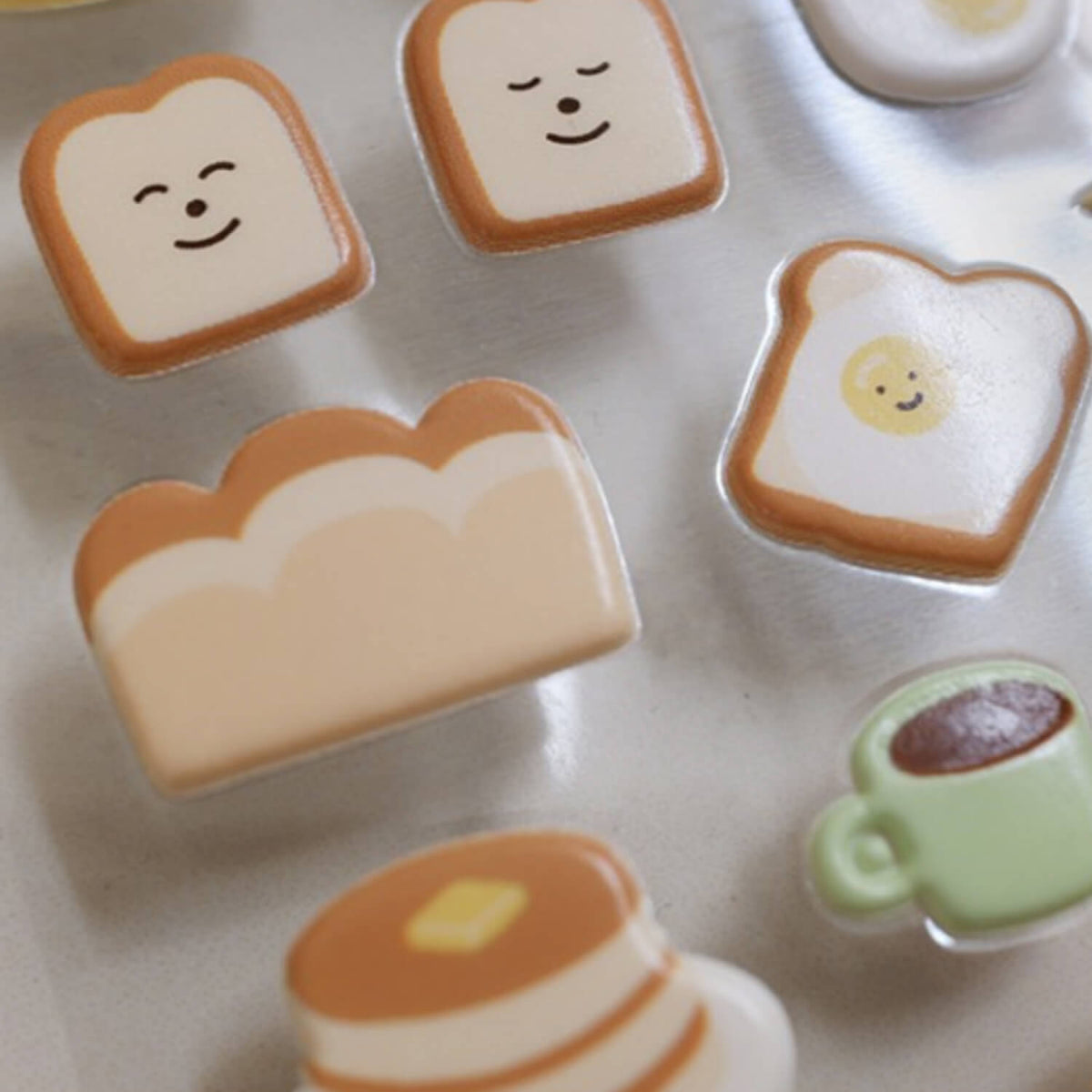 Suatelier Daily Deco Puffy Stickers – Bakehouse