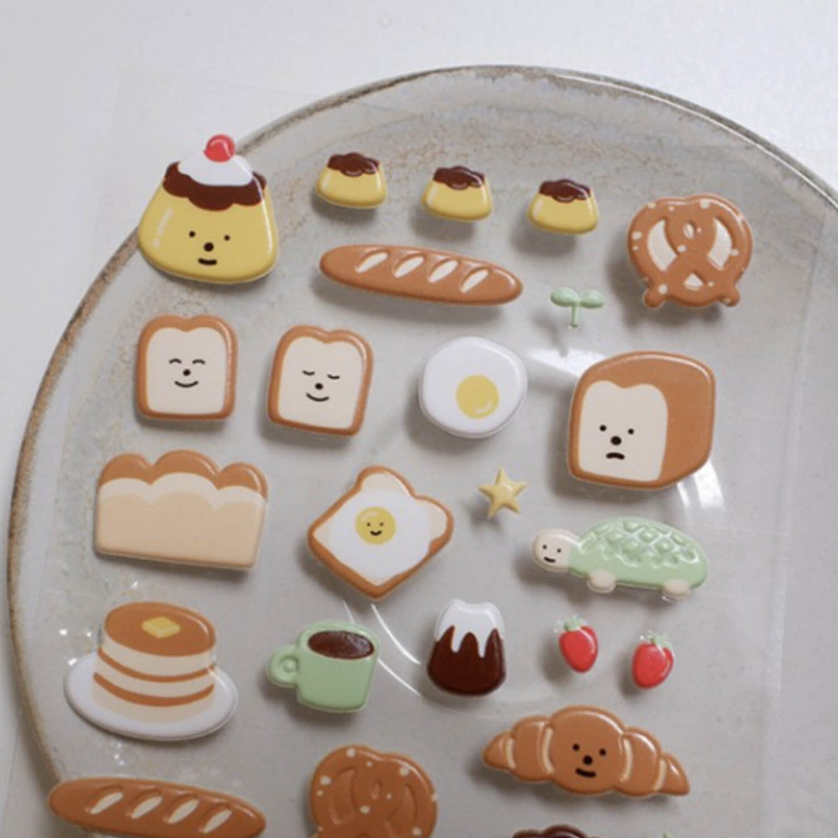 Suatelier Daily Deco Puffy Stickers – Bakehouse