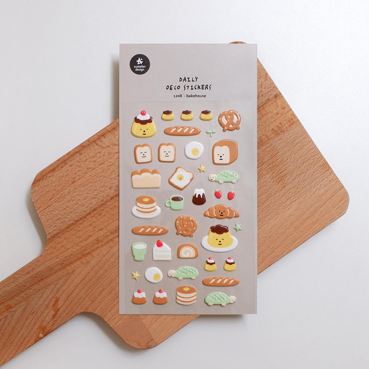 Suatelier Daily Deco Puffy Stickers – Bakehouse