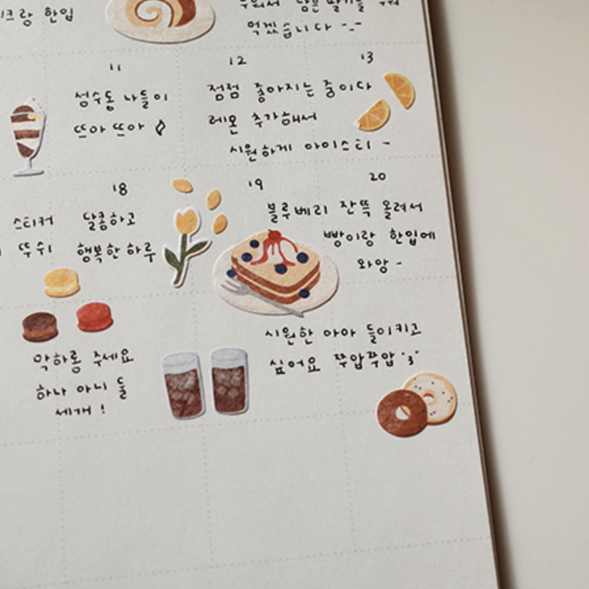 Suatelier Daily Deco Stickers – Food Trip 
