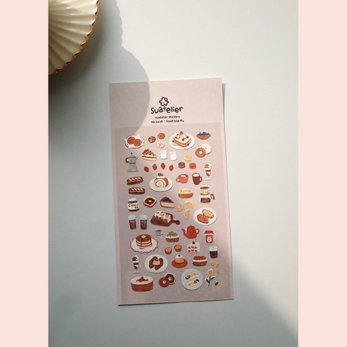 Suatelier Daily Deco Stickers – Food Trip 