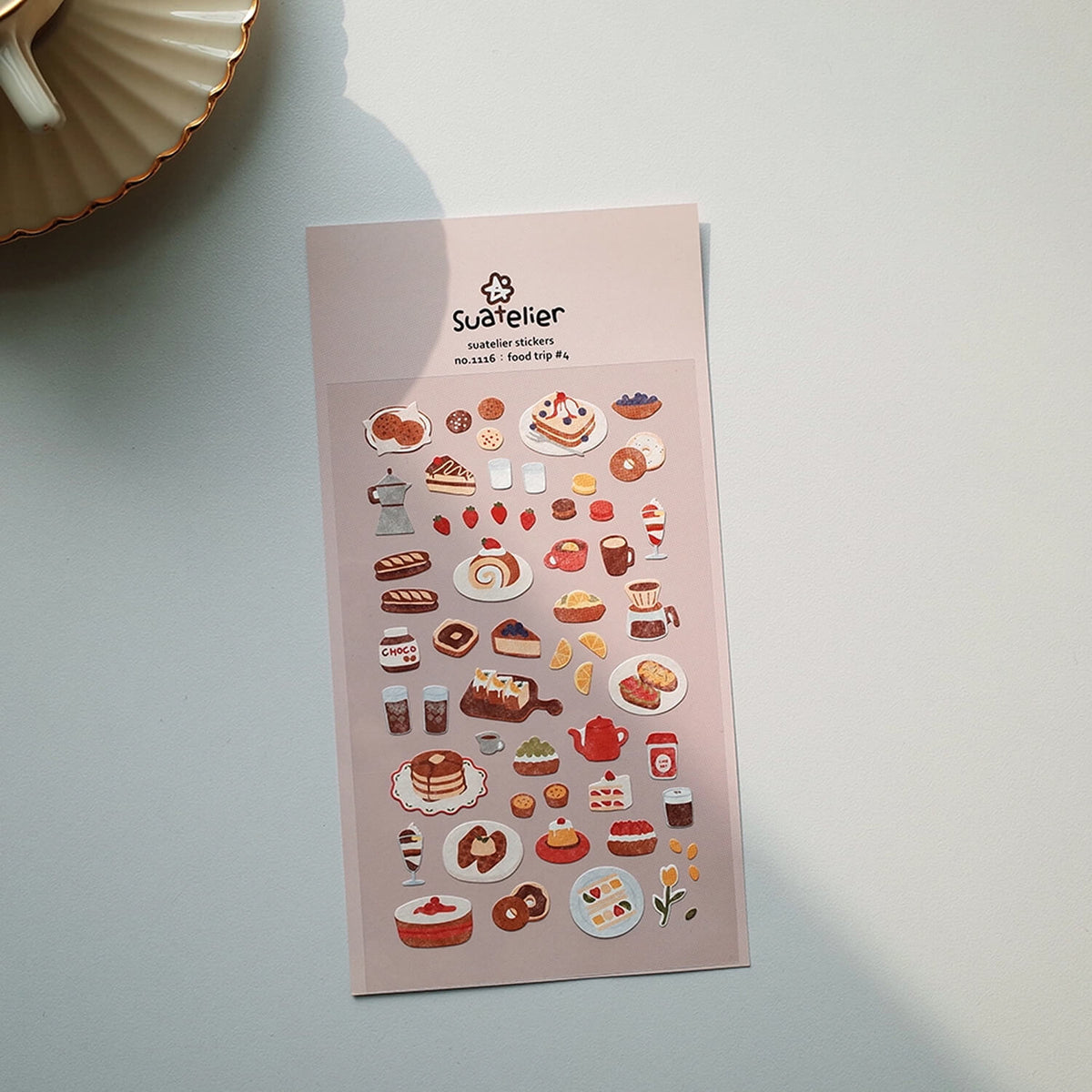 Suatelier Daily Deco Stickers – Food Trip 