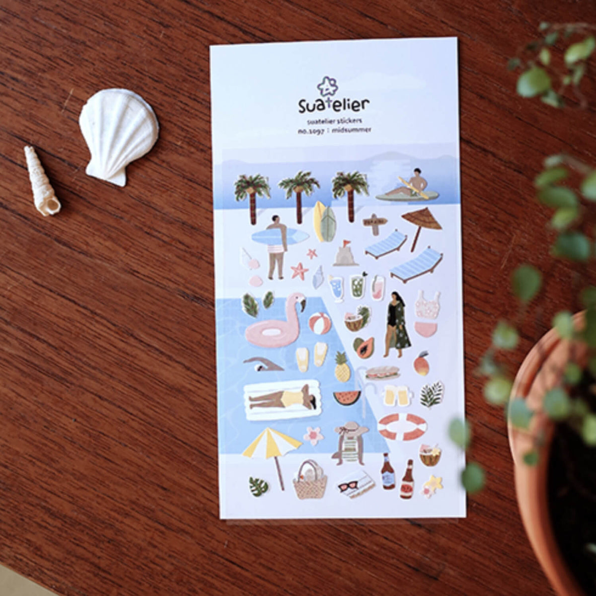 Suatelier Daily Deco Stickers – Midsummer
