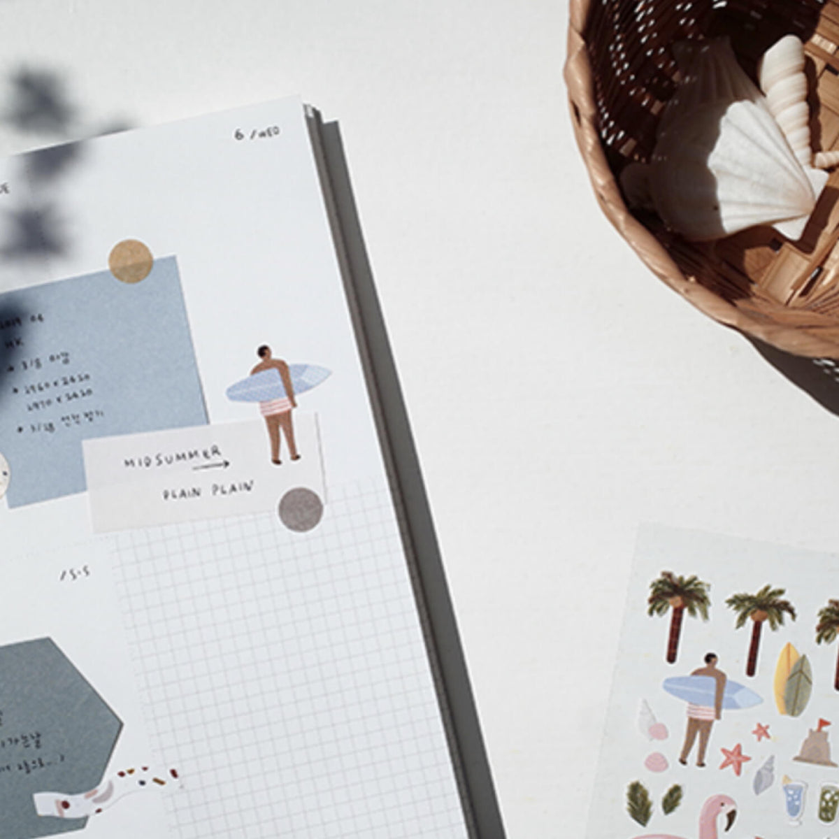 Suatelier Daily Deco Stickers – Midsummer