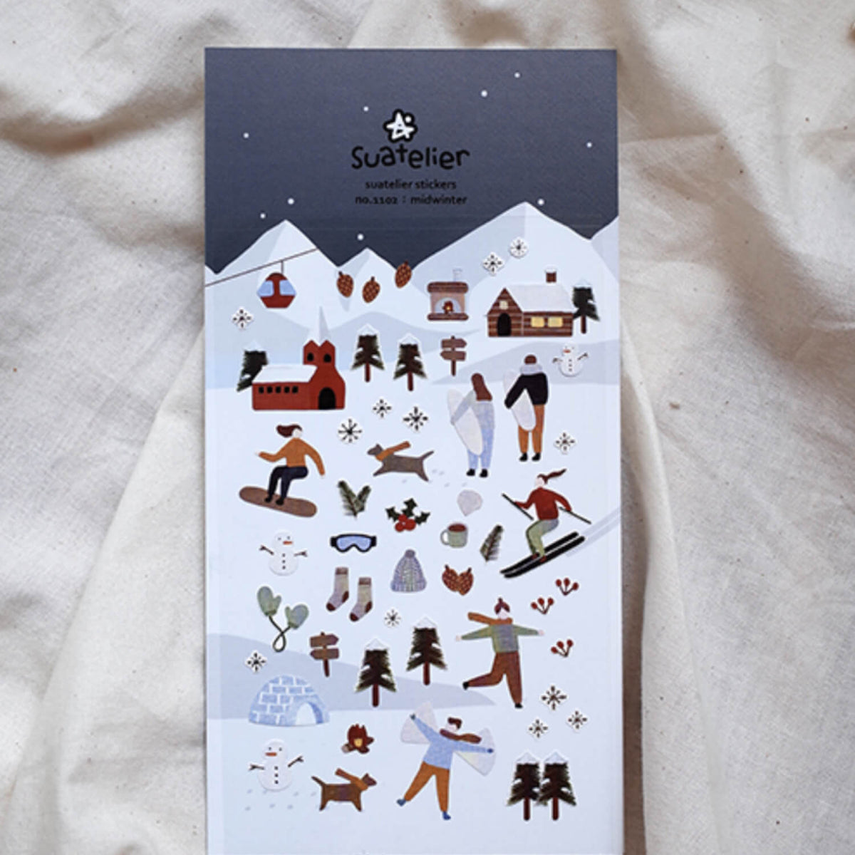 Suatelier Daily Deco Stickers – Midwinter