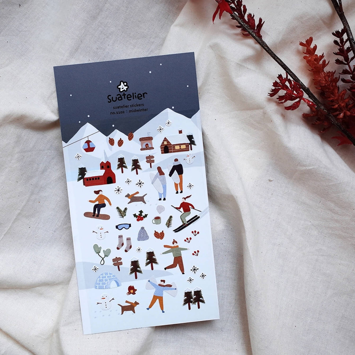 Suatelier Daily Deco Stickers – Midwinter