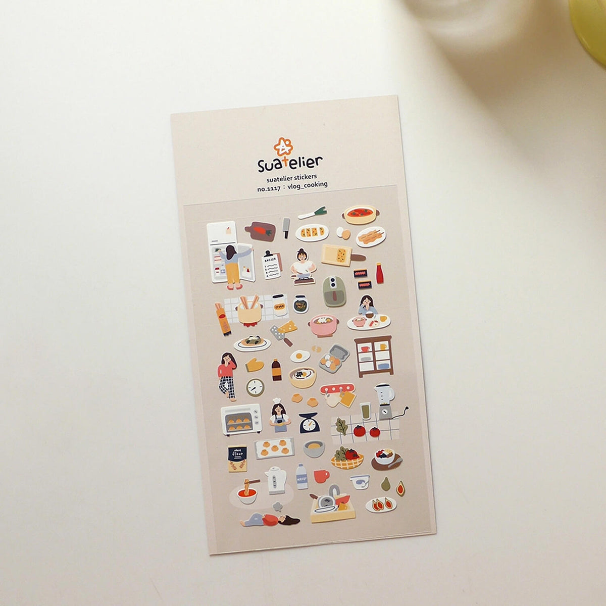 Suatelier Daily Deco Stickers – Vlog Cooking