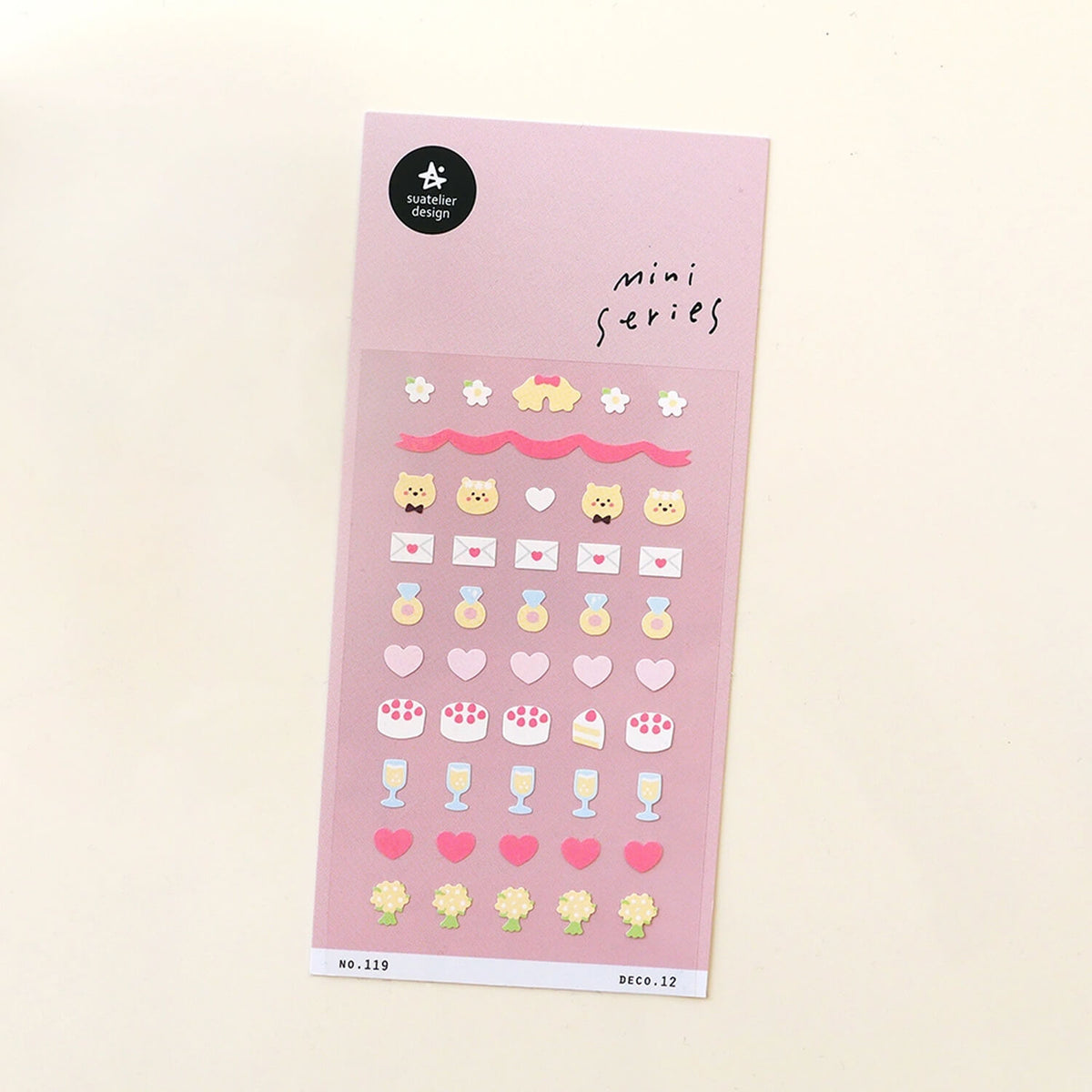 Suatelier Mini Series Stickers – Deco.12