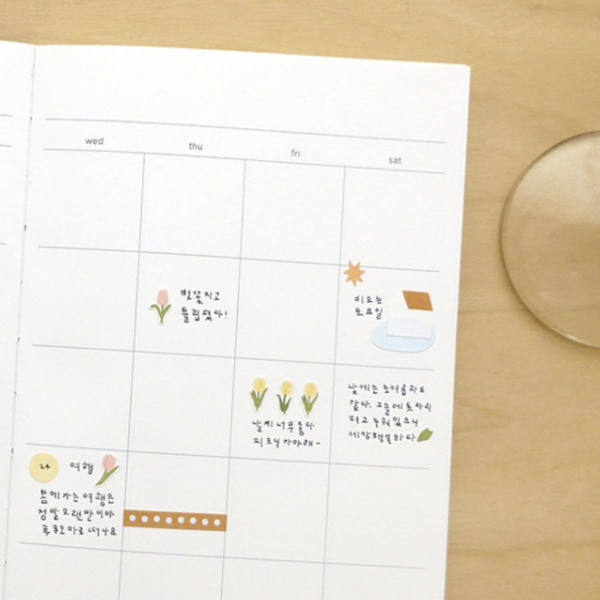 Suatelier Mini Series Stickers – Flower.03