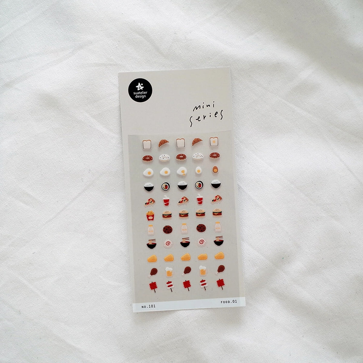 Suatelier Mini Series Stickers – Food.01