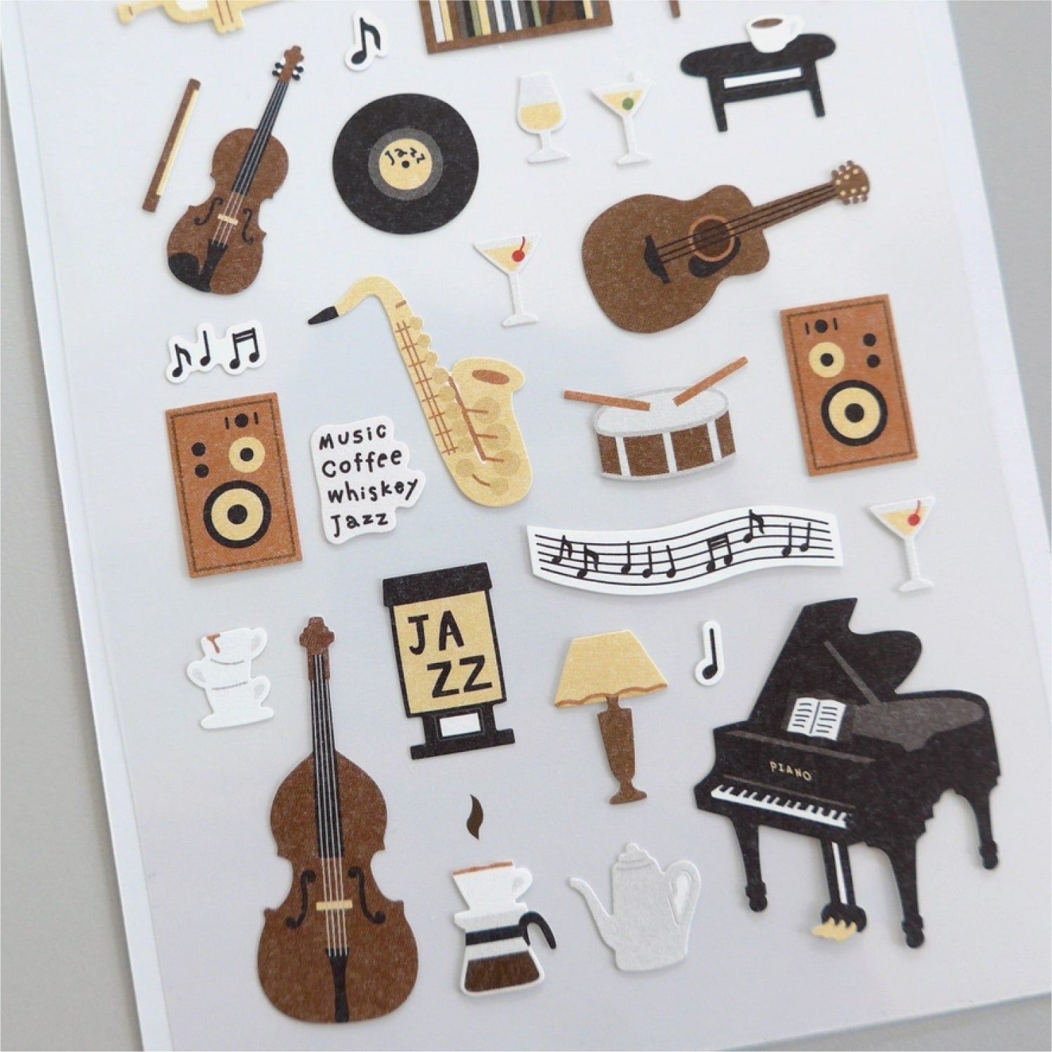 Suatelier Sticker Sheet – Jazz Cafe