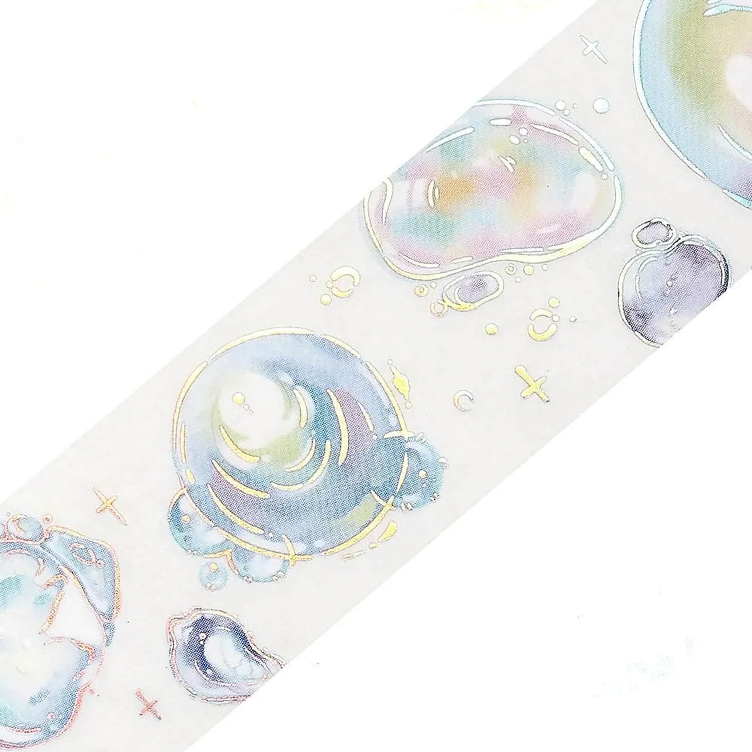 (Summer Limited) BGM Foil Masking Tape – Bubbles of Light