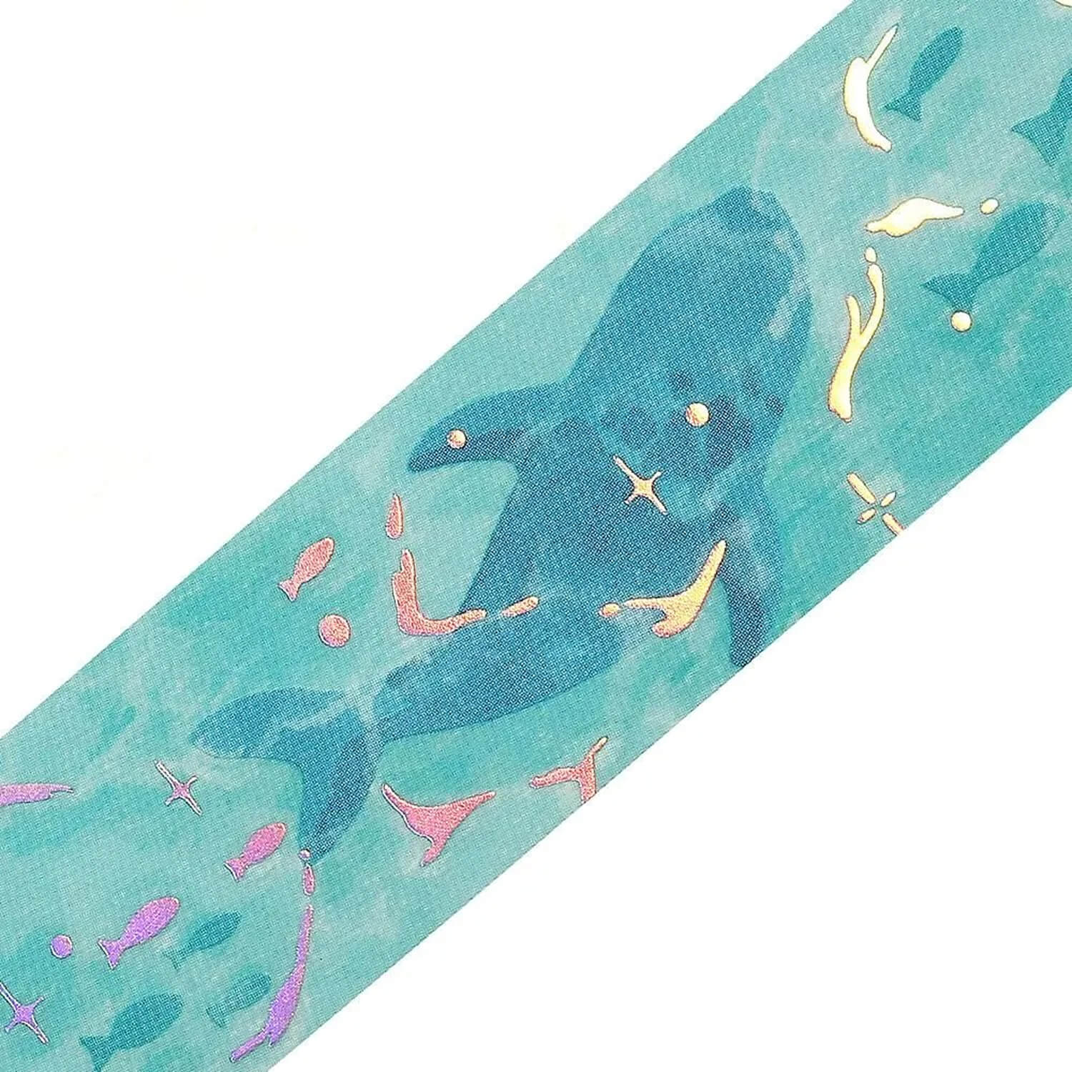 (Summer Limited) BGM Foil Masking Tape – Wave Shadows