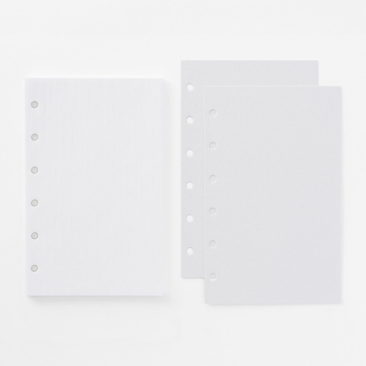 TAKEO Mini 6 Planner Refills – Onion Skin, White
