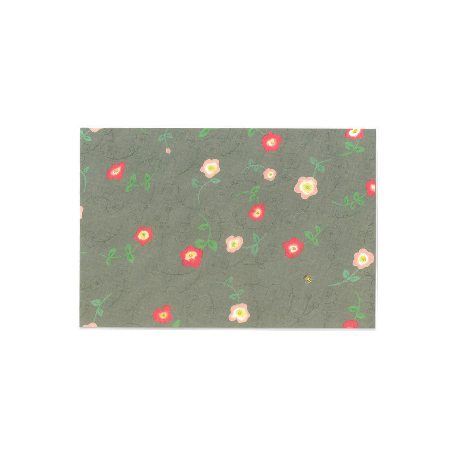 TOUCH &amp; FLOW x Iwagami Ayako Postcard – Wild Rose