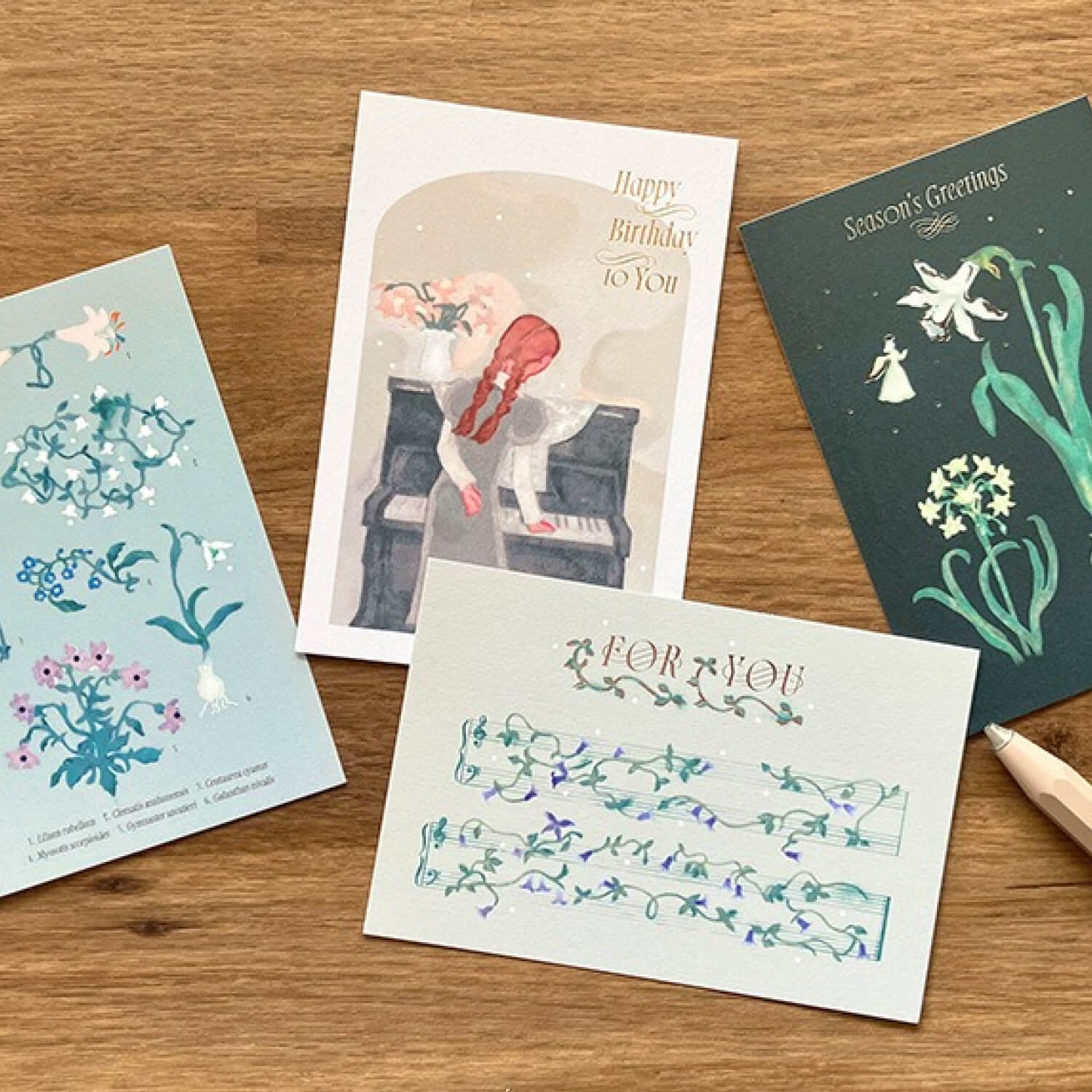 TOUCH &amp; FLOW x Sato Nonoko Postcard – Sheet Music