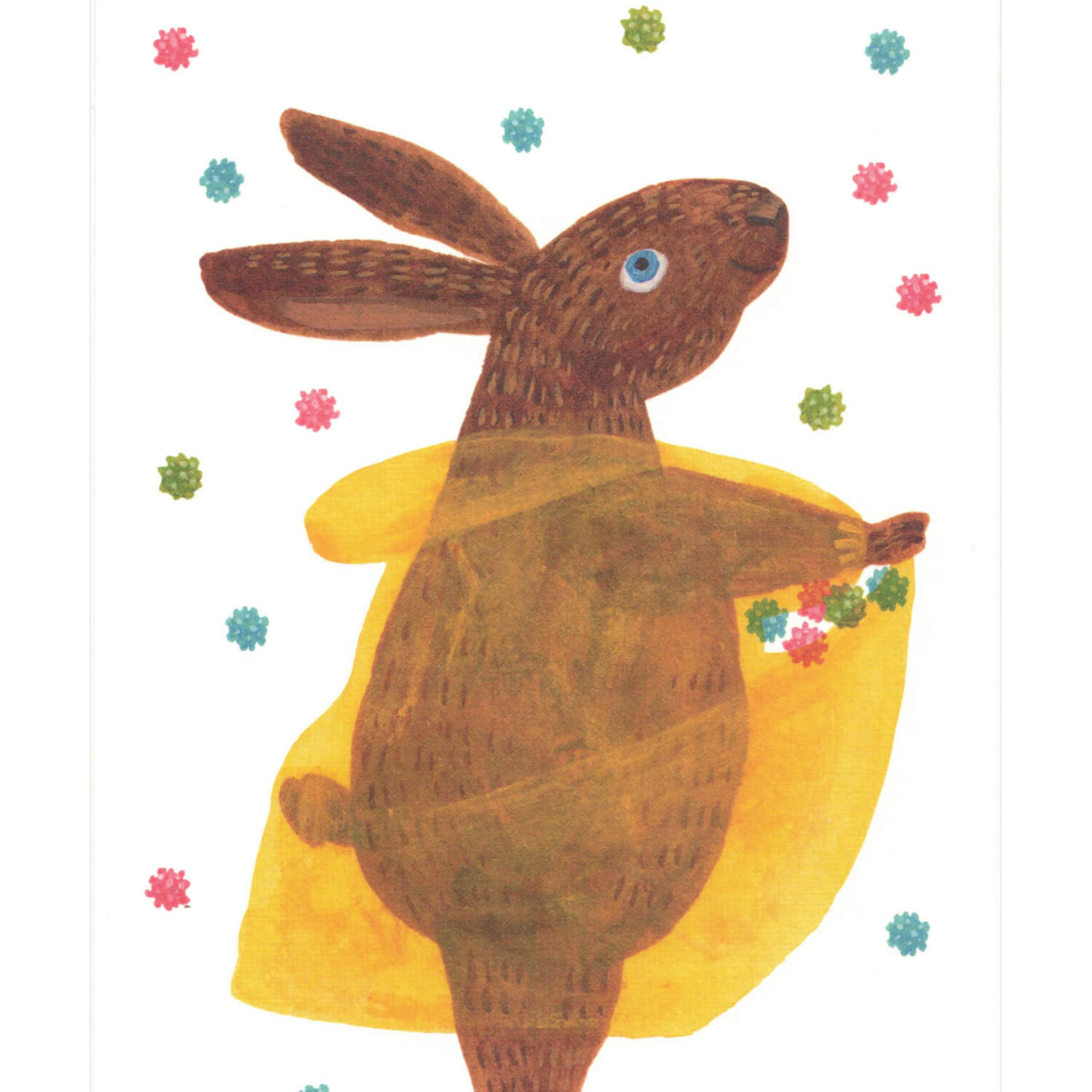 TOUCH &amp; FLOW x anriartwork Postcard – Rabbit