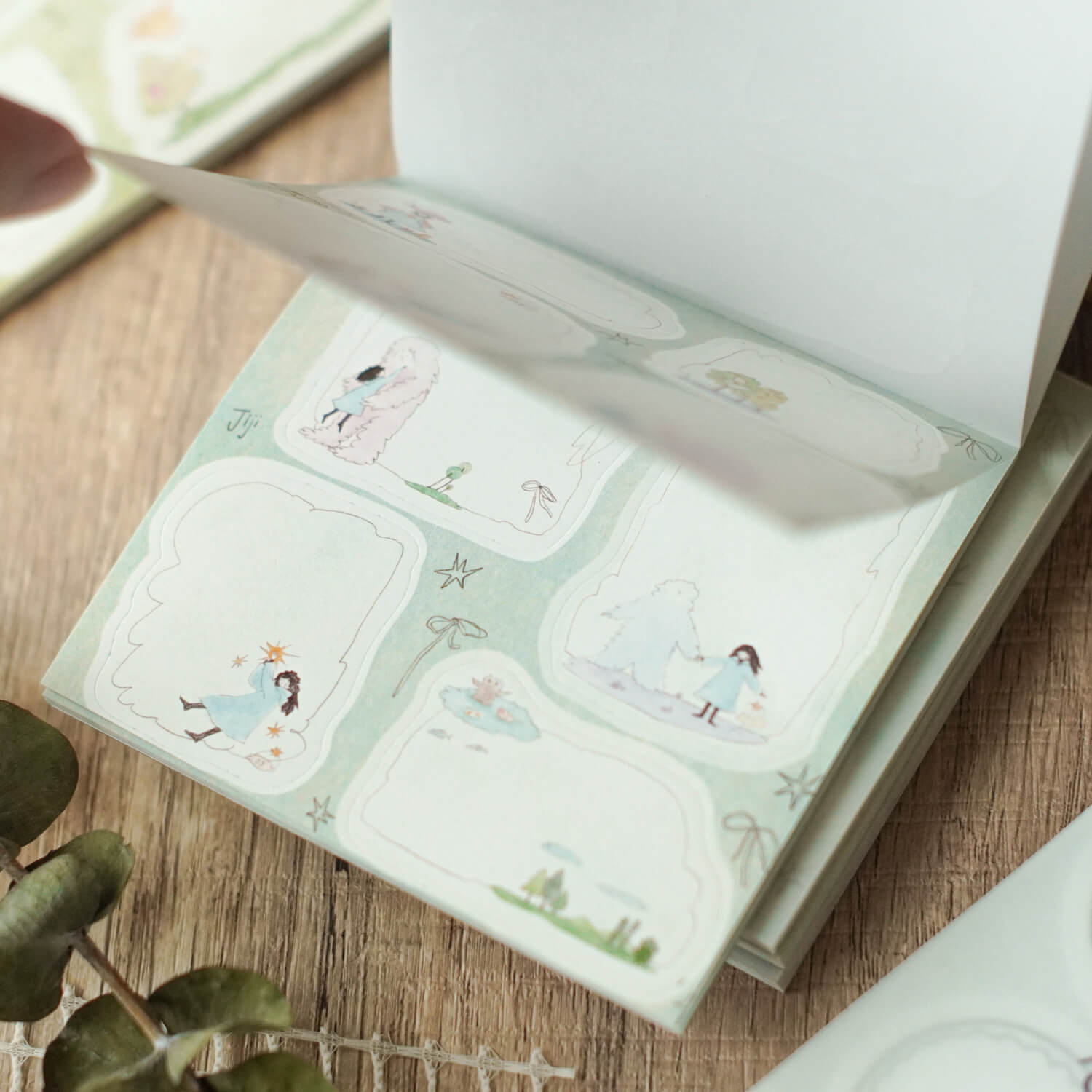 Teayou Frame Note Stickers – Jiji on the Clouds