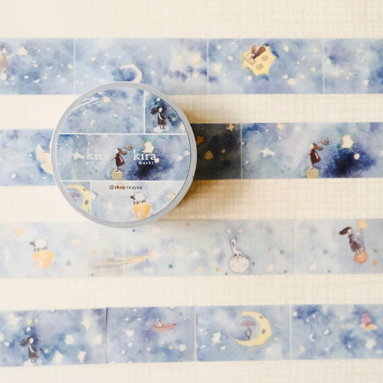 Teayou Kiritori Pre-Cut Washi Tape – Sceneries