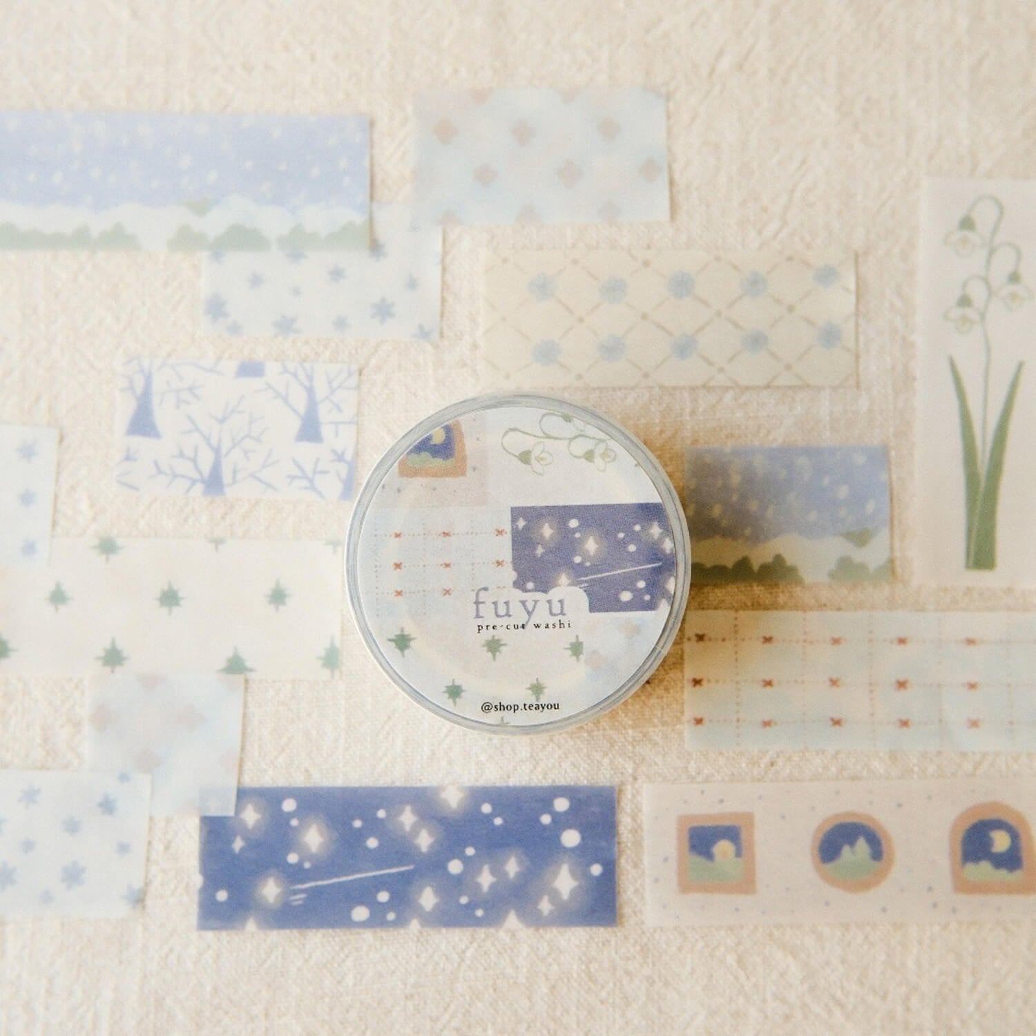 Teayou Kiritori Pre-Cut Washi Tape – Seasons