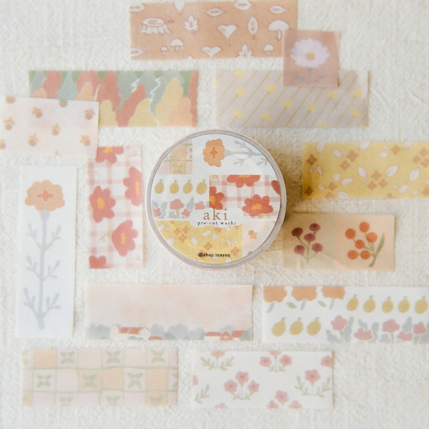 Teayou Kiritori Pre-Cut Washi Tape – Seasons