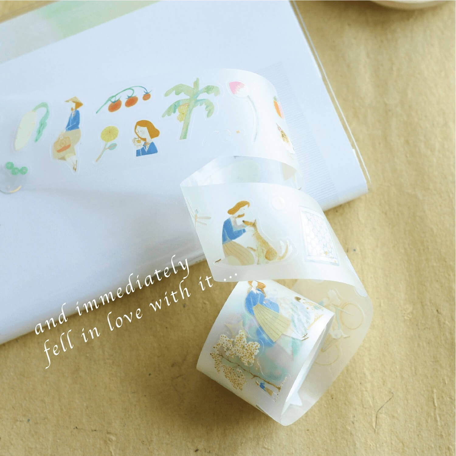 Teayou Kiss-Cut PET Tape – Amelie's Day Trip