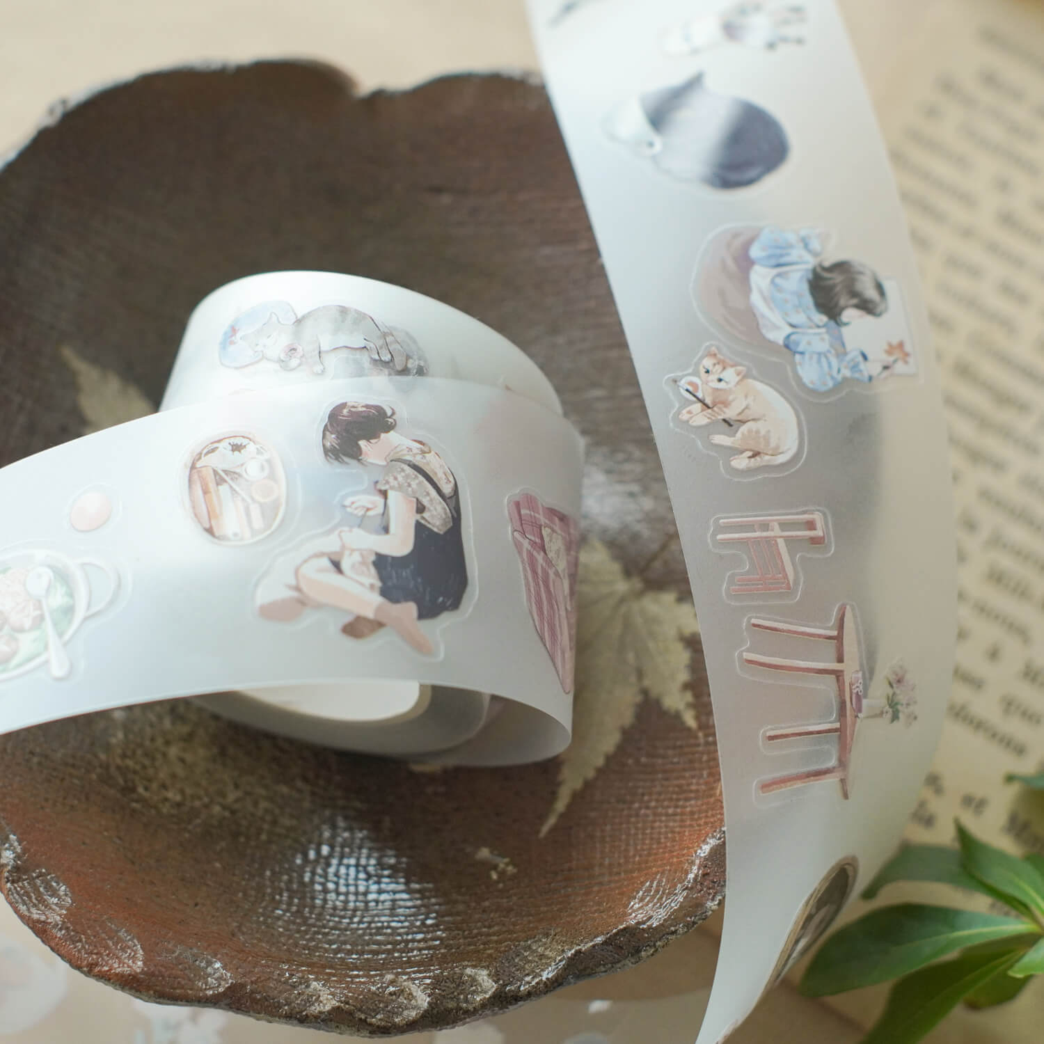 Teayou Kiss-Cut PET Tape – Autumn's Room