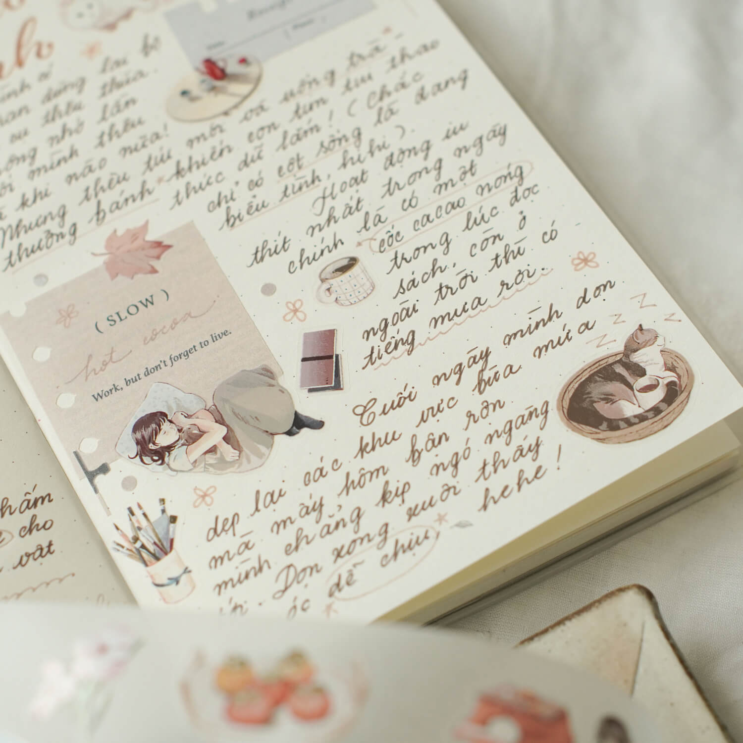 Teayou Kiss-Cut PET Tape – Autumn's Room