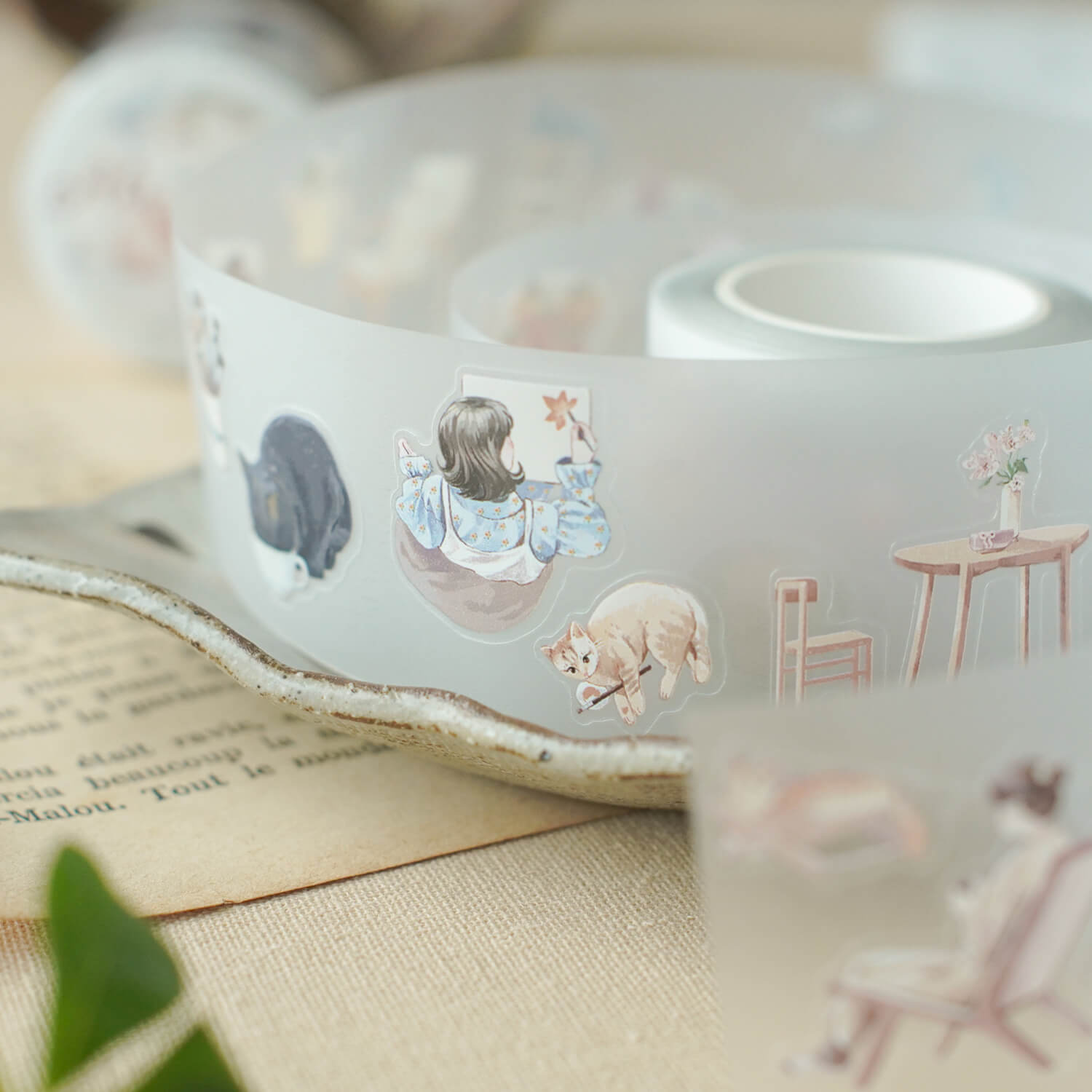 Teayou Kiss-Cut PET Tape – Autumn's Room