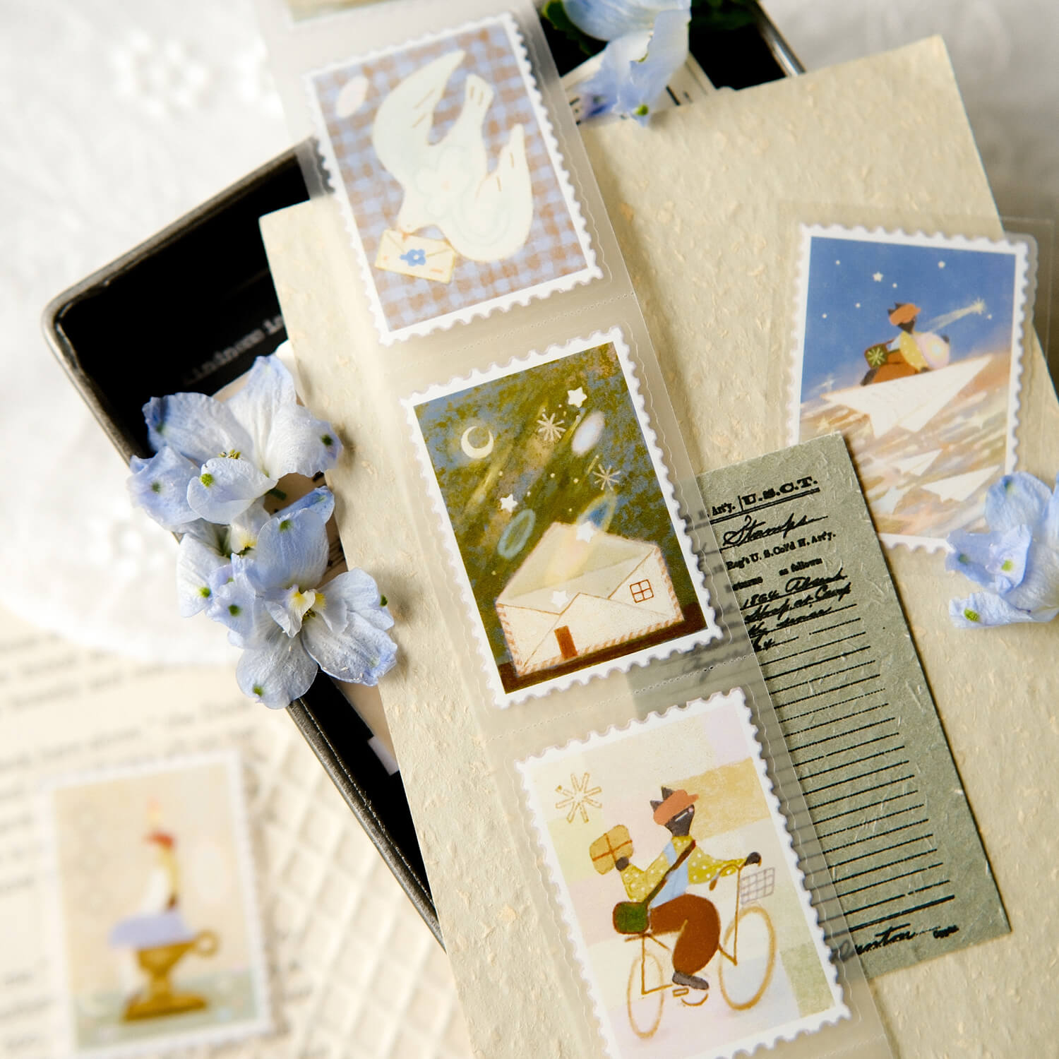Teayou Kiss-Cut PET Tape – Letters to Self