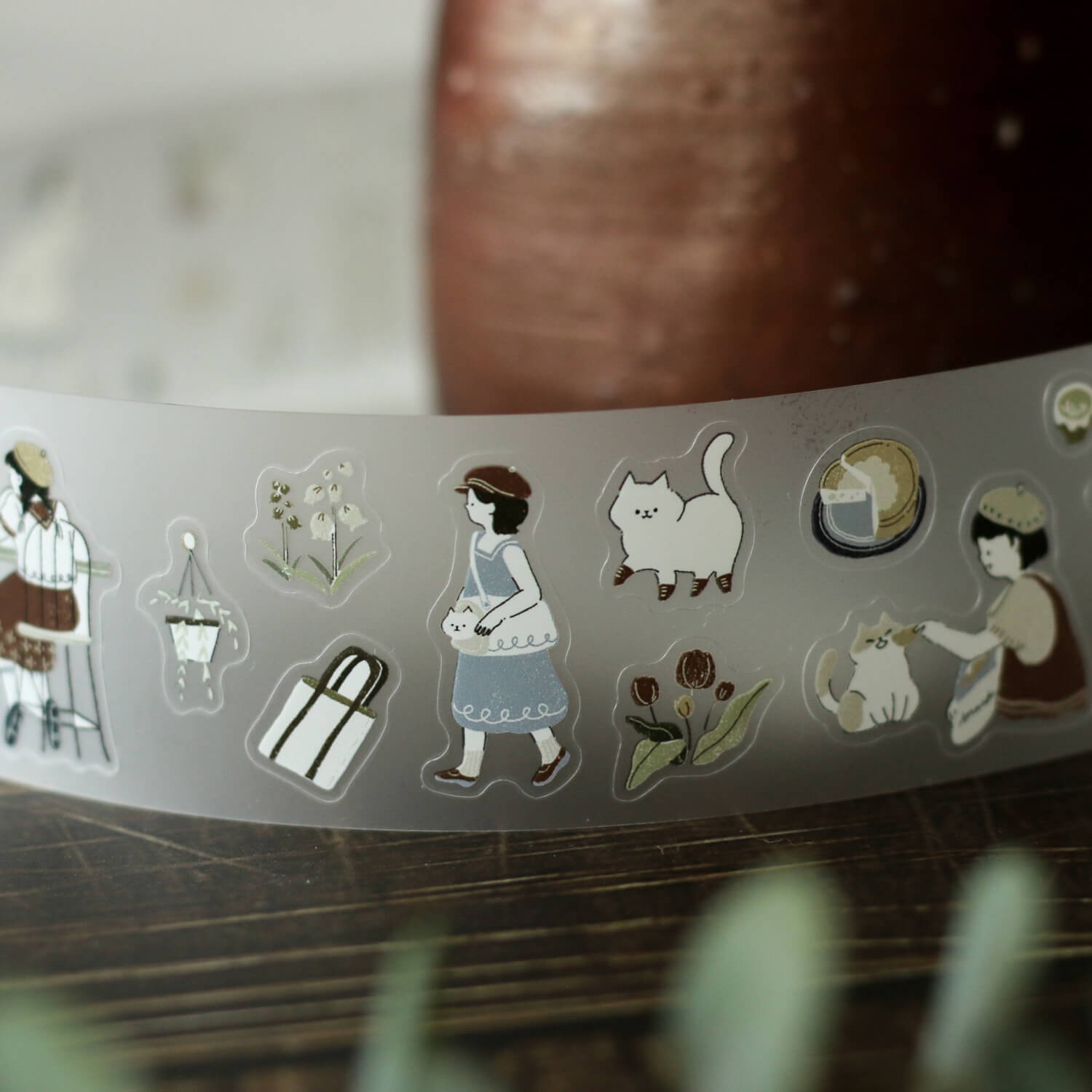 Teayou Kiss-Cut PET Tape – Neko Cafe