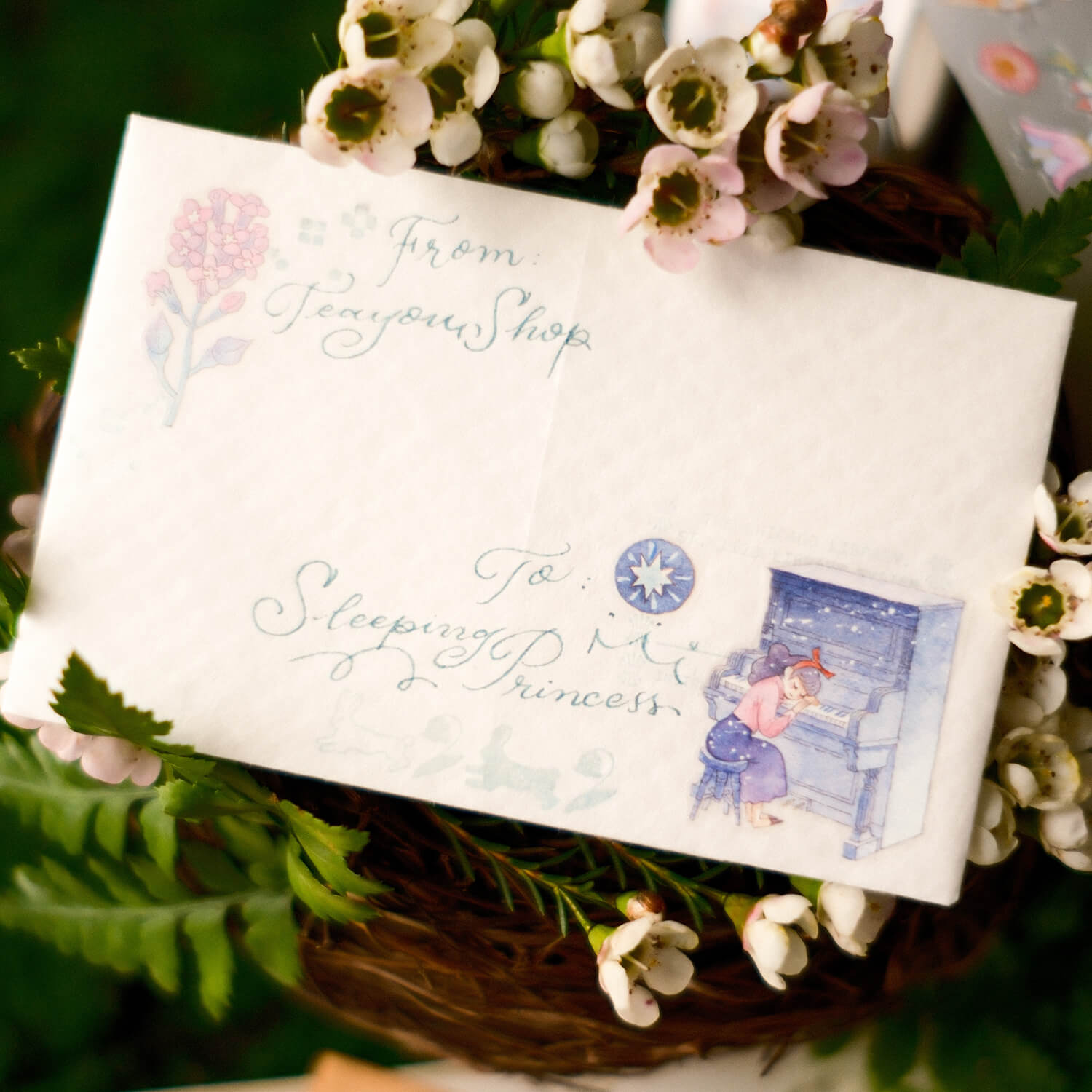 Teayou Kiss-Cut PET Tape – The Wandering Garden