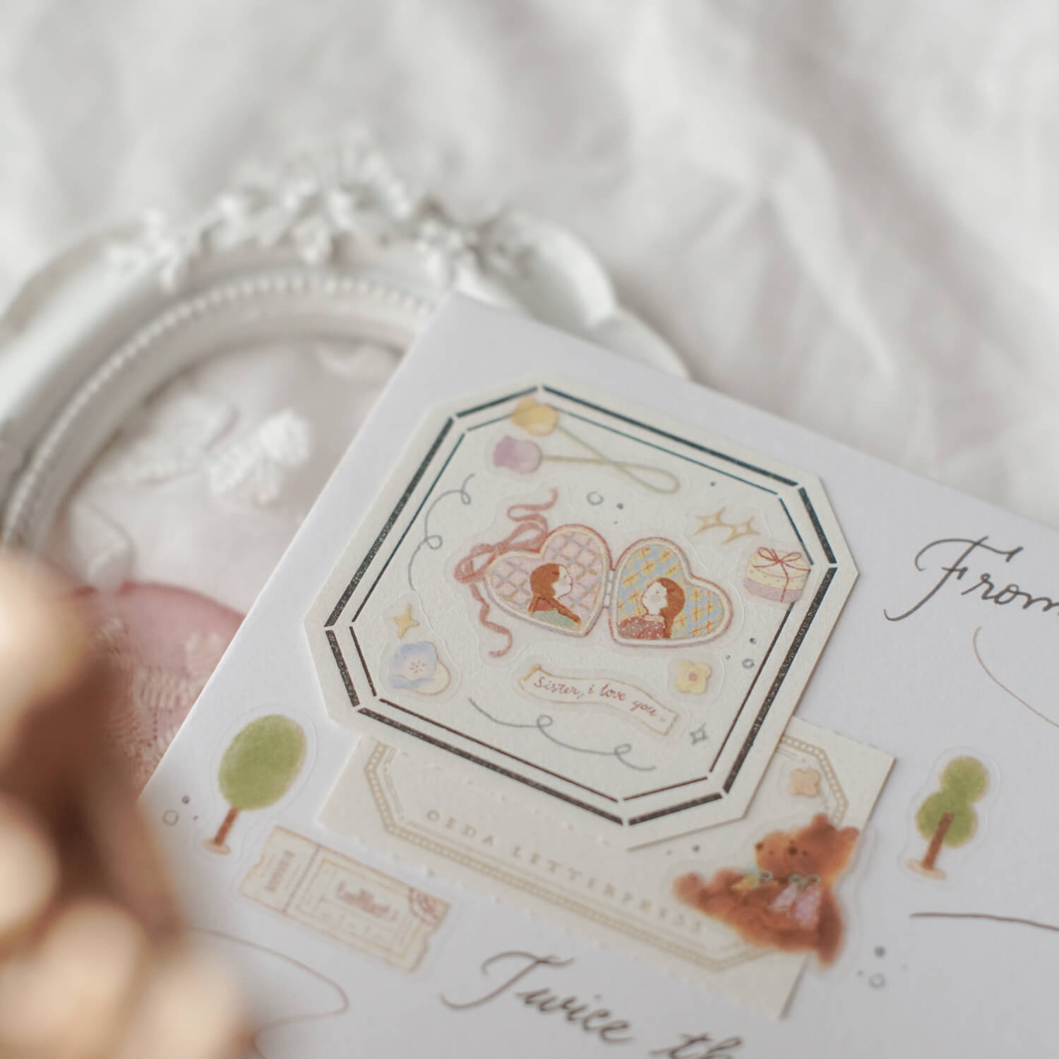 Teayou Kiss-Cut PET Tape – Twins